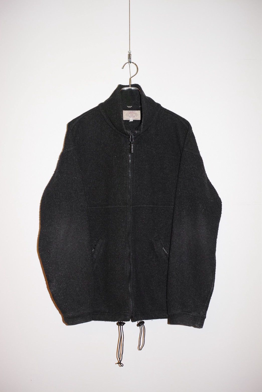 Armani Vintage 80s-90s ARMANI JEANS Wool Blend Zip Up Jacket Size L Size US L / EU 52-54 / 3 - 2 Thumbnail