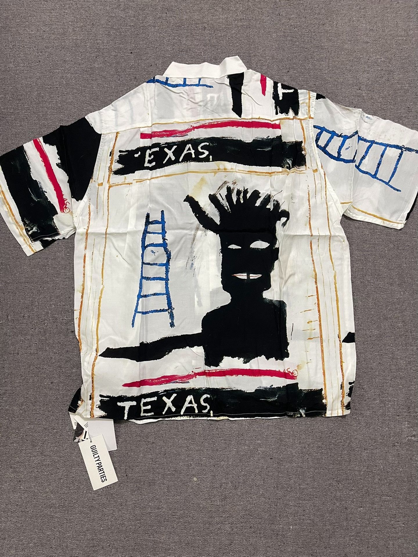 Wacko Maria WACKO MARIA Basquiat Hawaii Short-Sleeve Shirt Size US XL / EU 56 / 4 - 5 Thumbnail