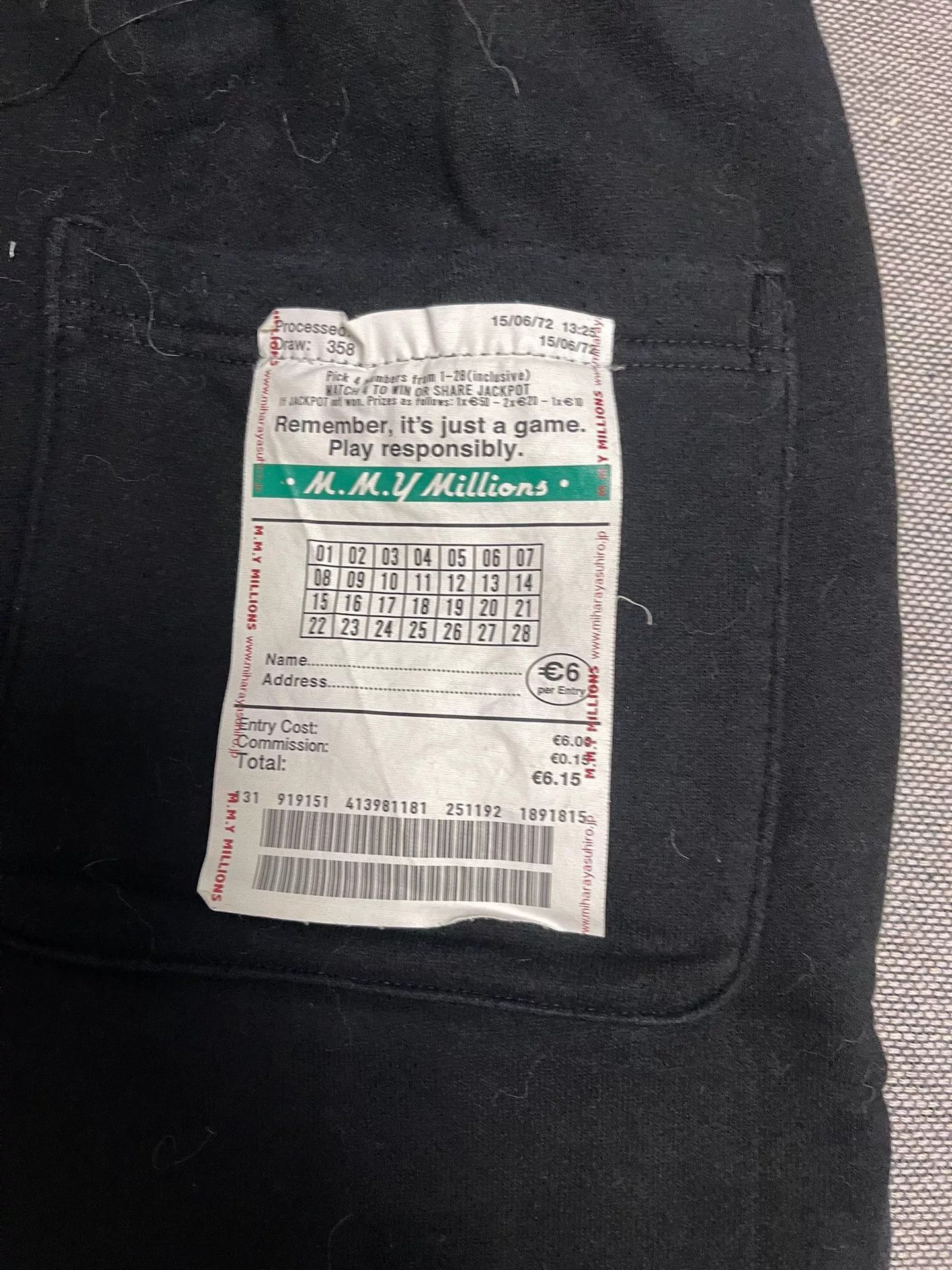 Maison MIHARA YASUHIRO Mihara Yasuhiro Men's Loose Color Block Pants Size US 34 / EU 50 - 3 Thumbnail