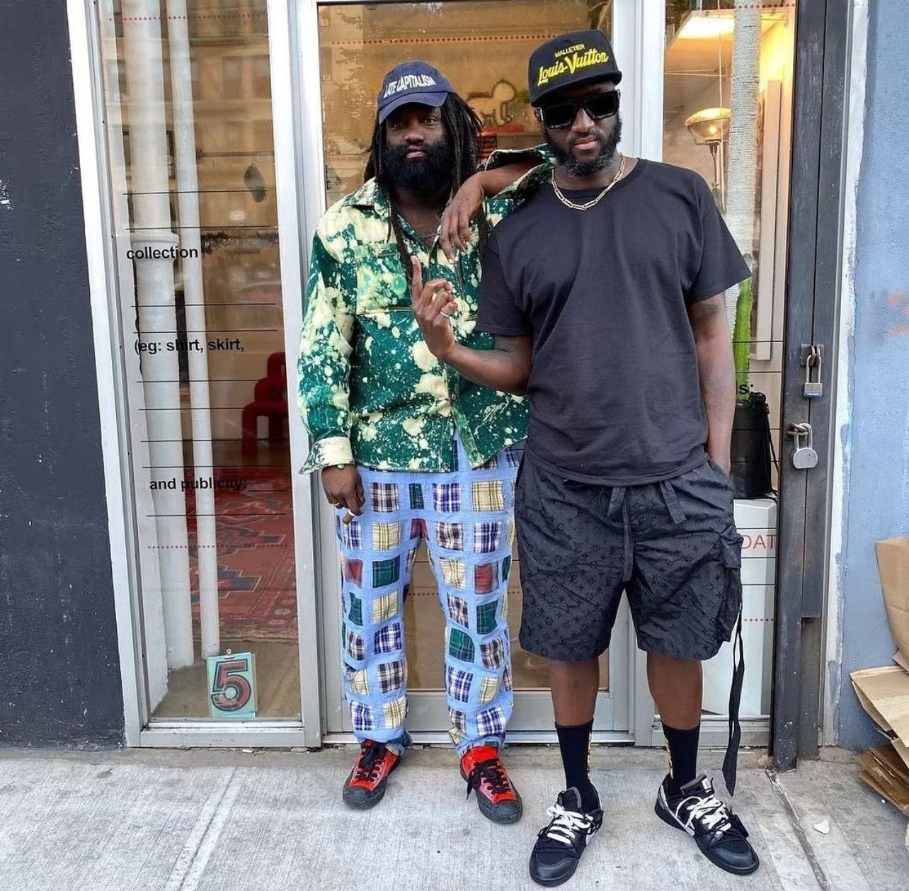 Stussy Stussy Madras Patchwork Relaxed Pant Size US 34 / EU 50 - 2 Thumbnail