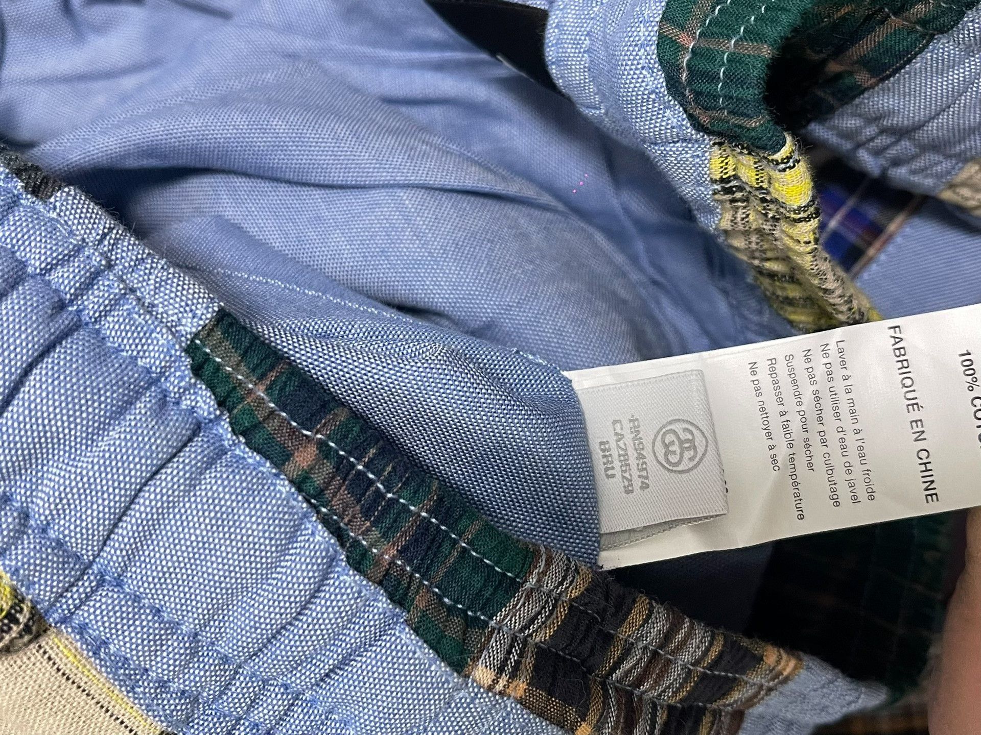 Stussy Stussy Madras Patchwork Relaxed Pant Size US 34 / EU 50 - 6 Thumbnail