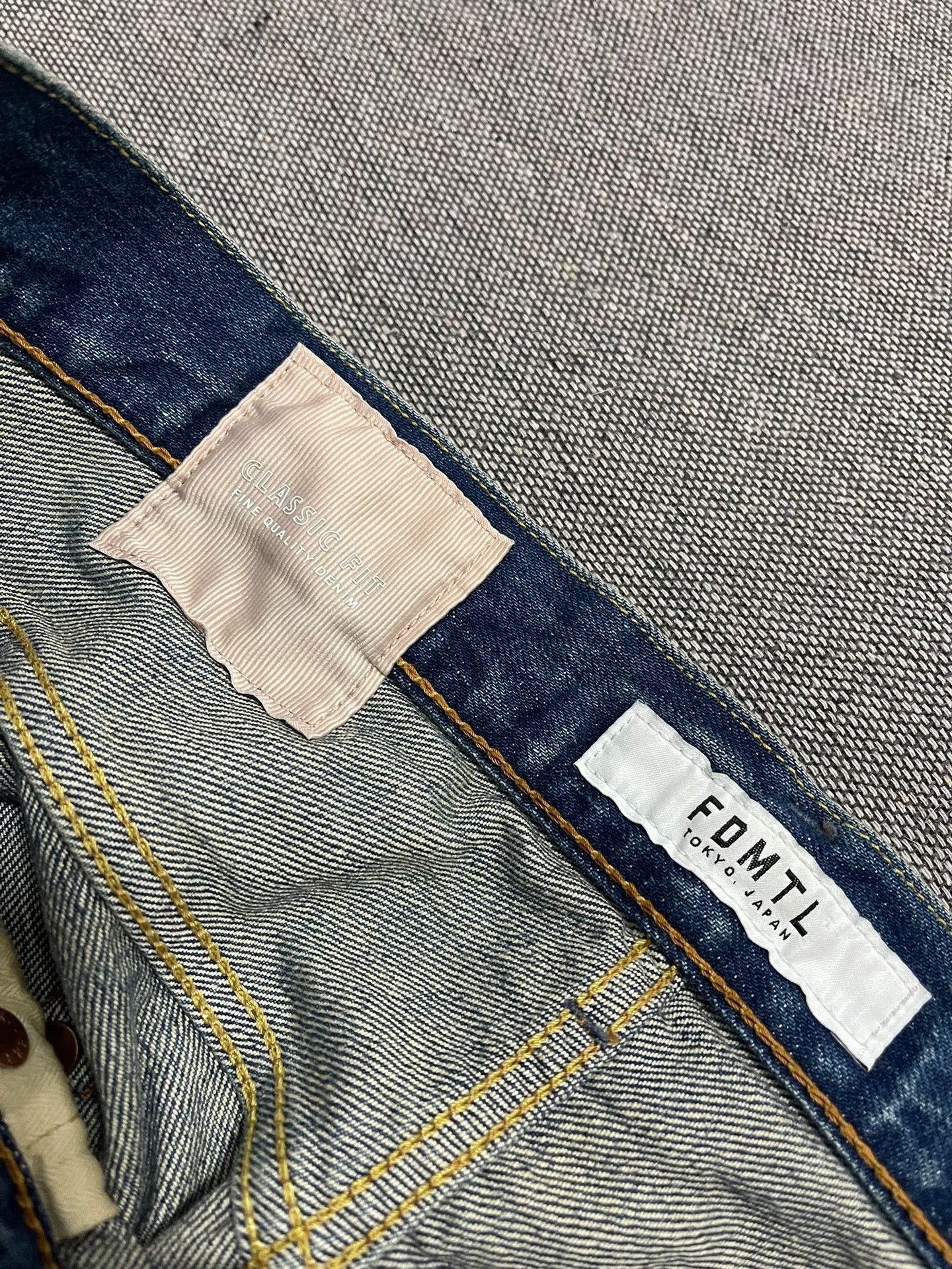 FDMTL FDMTL Japanese Washed Vintage Jeans Size US 34 / EU 50 - 5 Thumbnail