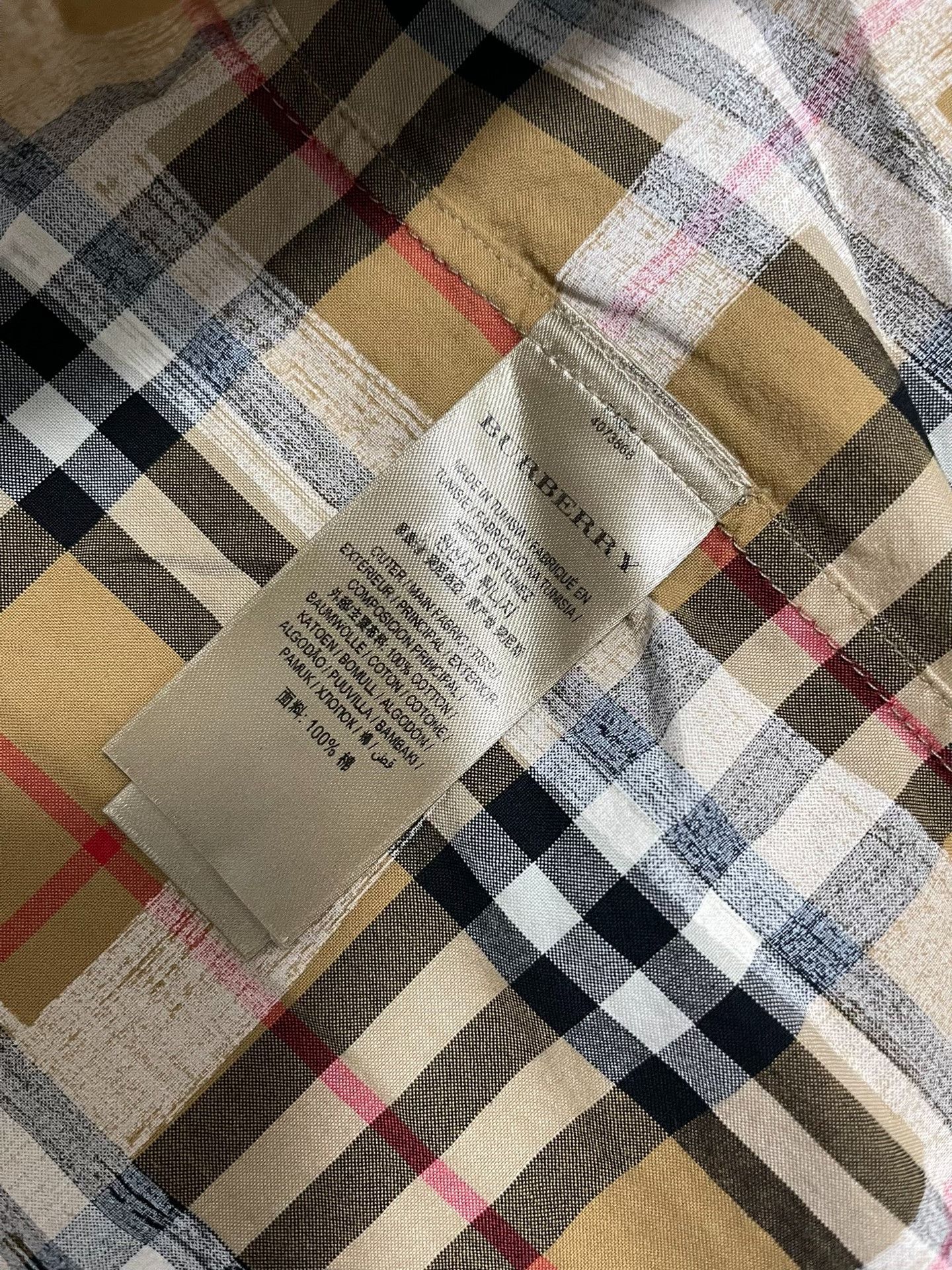 Burberry Burberry Graffiti Check Shirt Size US L / EU 52-54 / 3 - 7 Thumbnail
