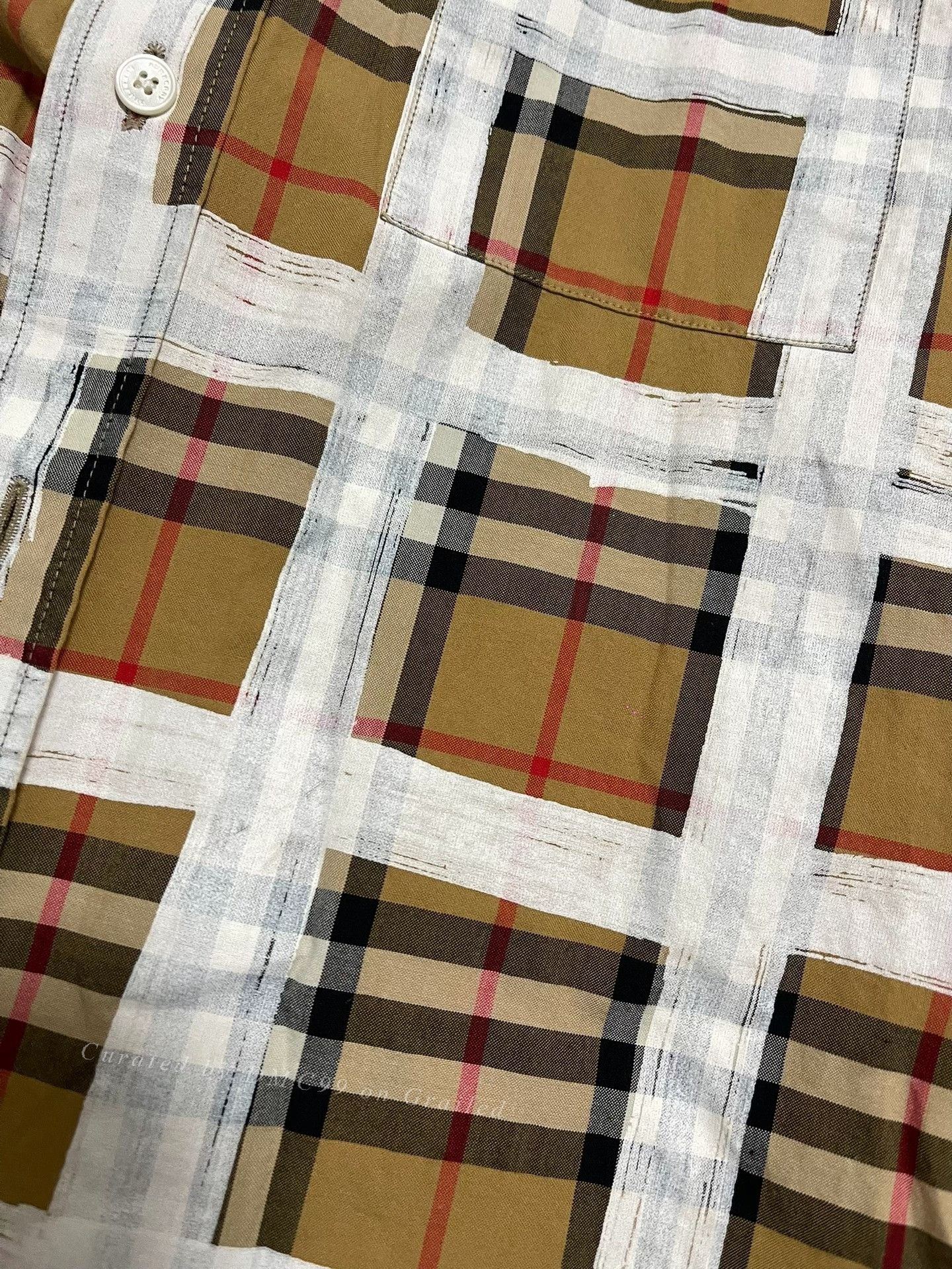 Burberry Burberry Graffiti Check Shirt Size US L / EU 52-54 / 3 - 4 Thumbnail