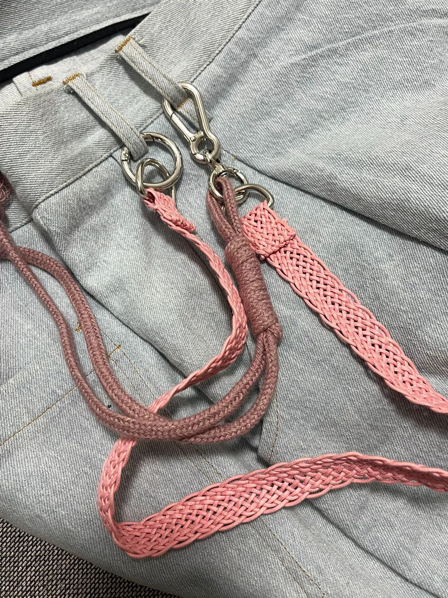 Song For The Mute Song for the Mute Keychain Straight-Leg Pants Size US 34 / EU 50 - 7 Thumbnail