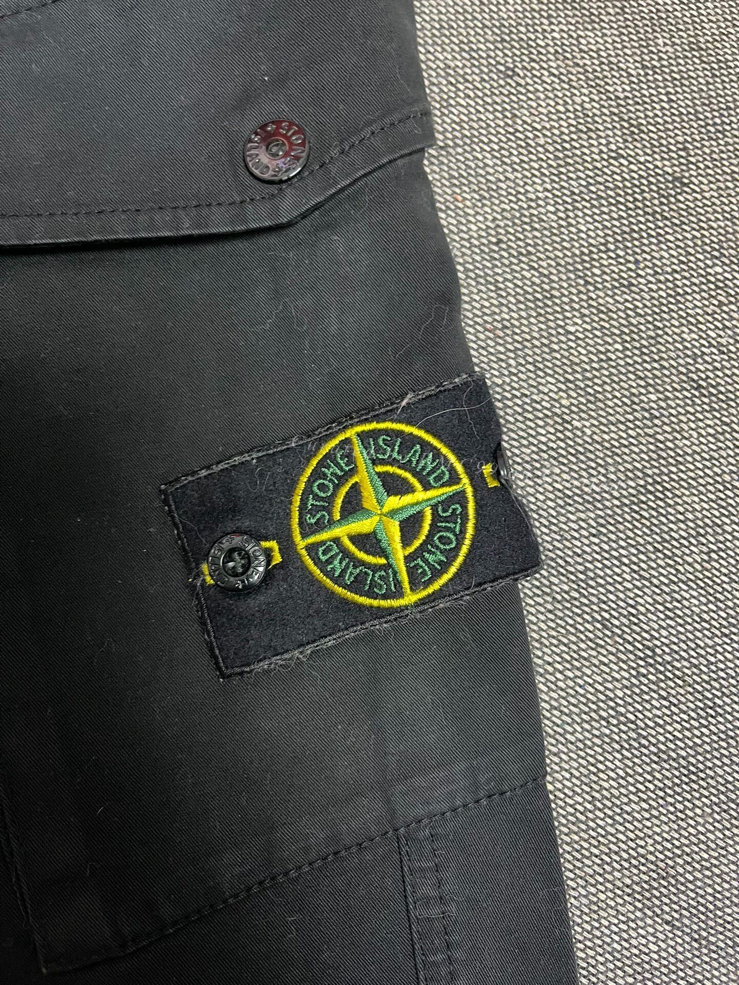 Stone Island Stone Island Black Cargo Pants Size US 32 / EU 48 - 6 Thumbnail