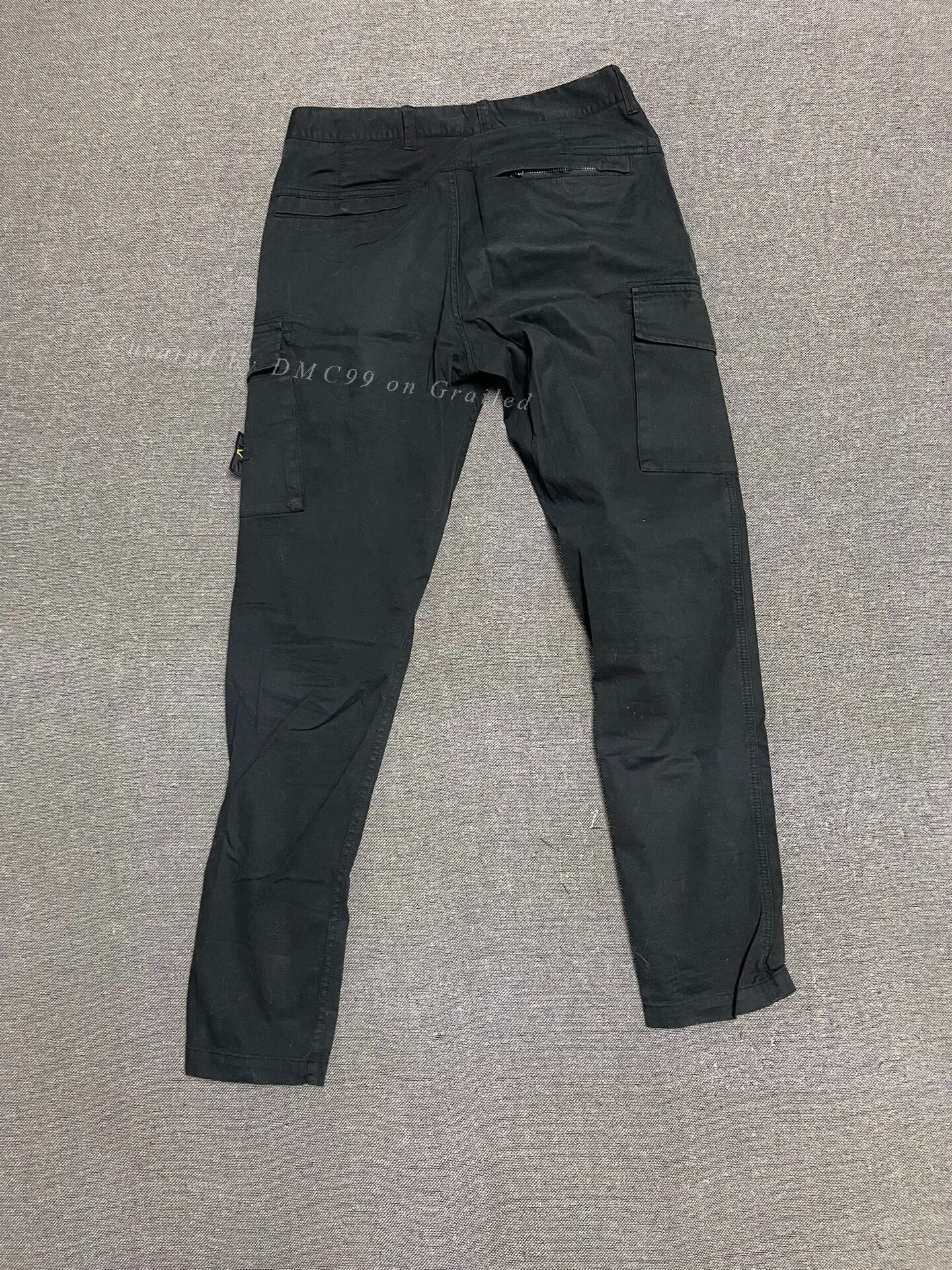 Stone Island Stone Island Black Cargo Pants Size US 32 / EU 48 - 3 Thumbnail