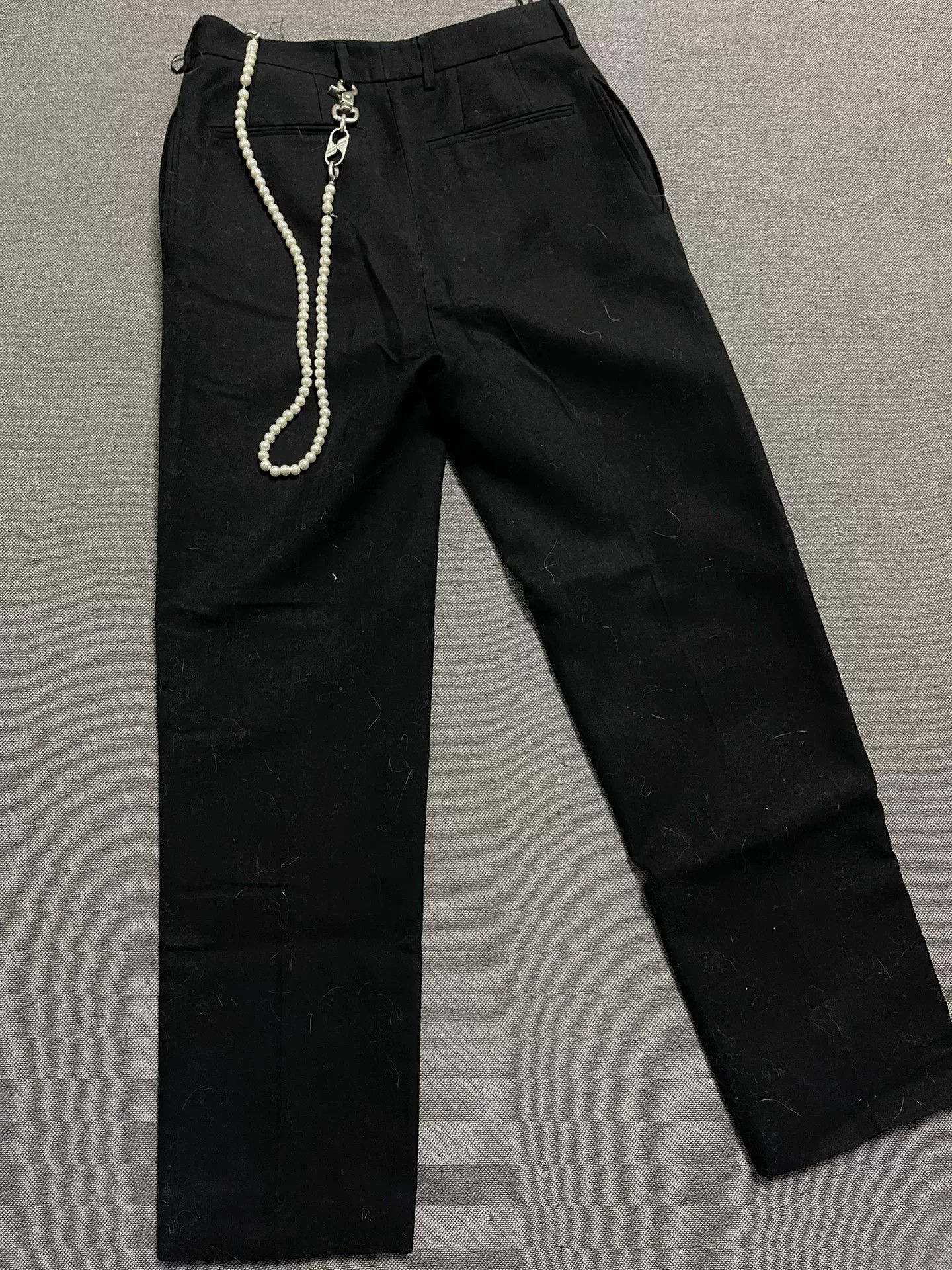 WE11DONE we11done Pearl Chain Trousers Size 40" / US 18 - 4 Thumbnail