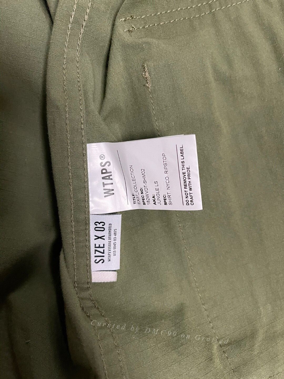 Other WTAPS RIPSTOP JUNGLE MILL Shirt Jacket Size US L / EU 52-54 / 3 - 4 Thumbnail