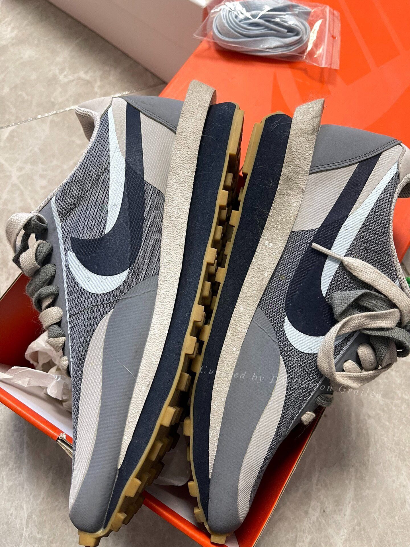 Nike Clot x Sacai x Nike LDWaffle Sneakers Size US 10 / EU 43 - 2 Thumbnail