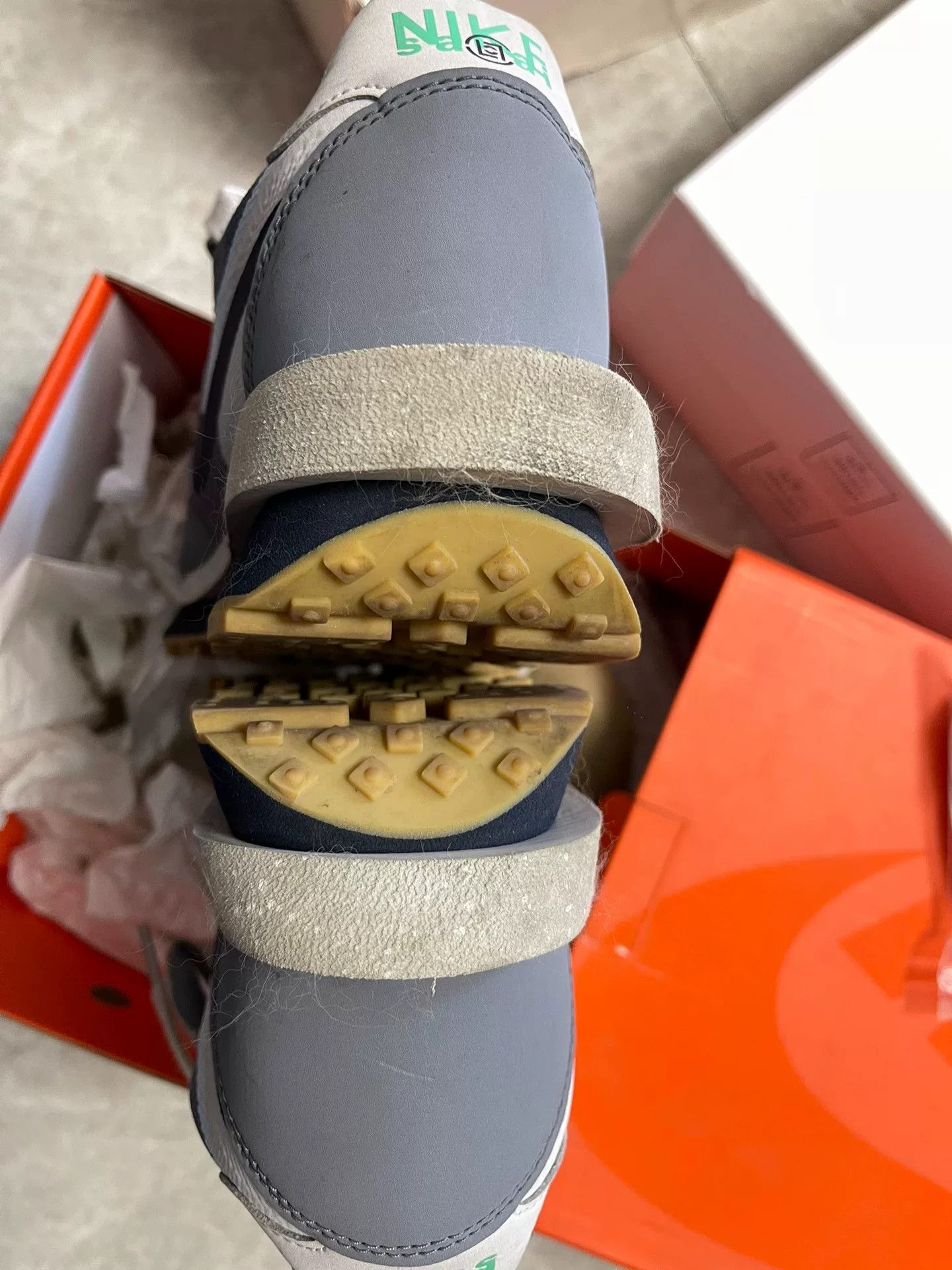 Nike Clot x Sacai x Nike LDWaffle Sneakers Size US 10 / EU 43 - 3 Thumbnail