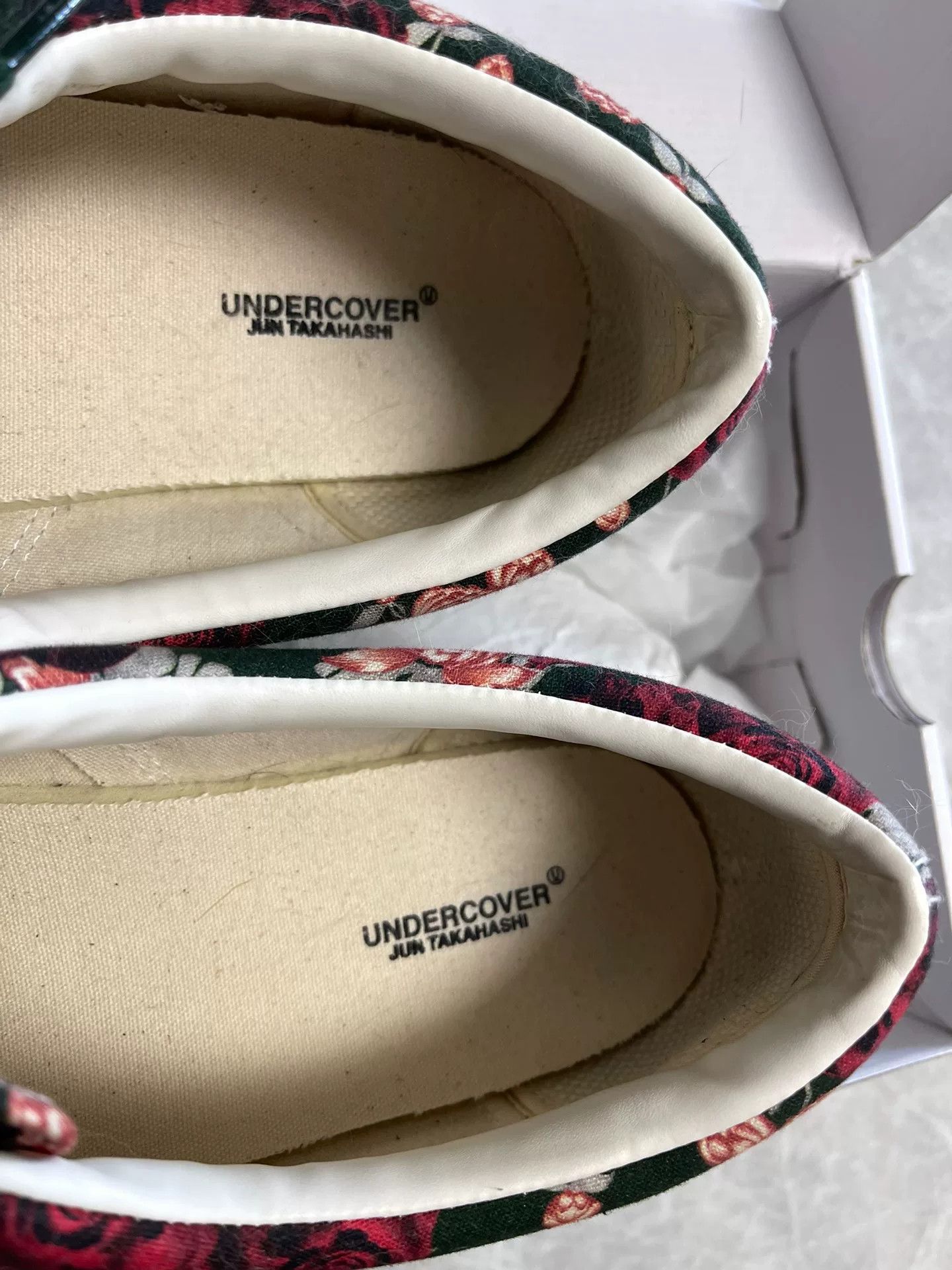 Undercover Undercover Jun Takahashi Printed Canvas Shoes Size US 9.5 / EU 42-43 - 7 Thumbnail