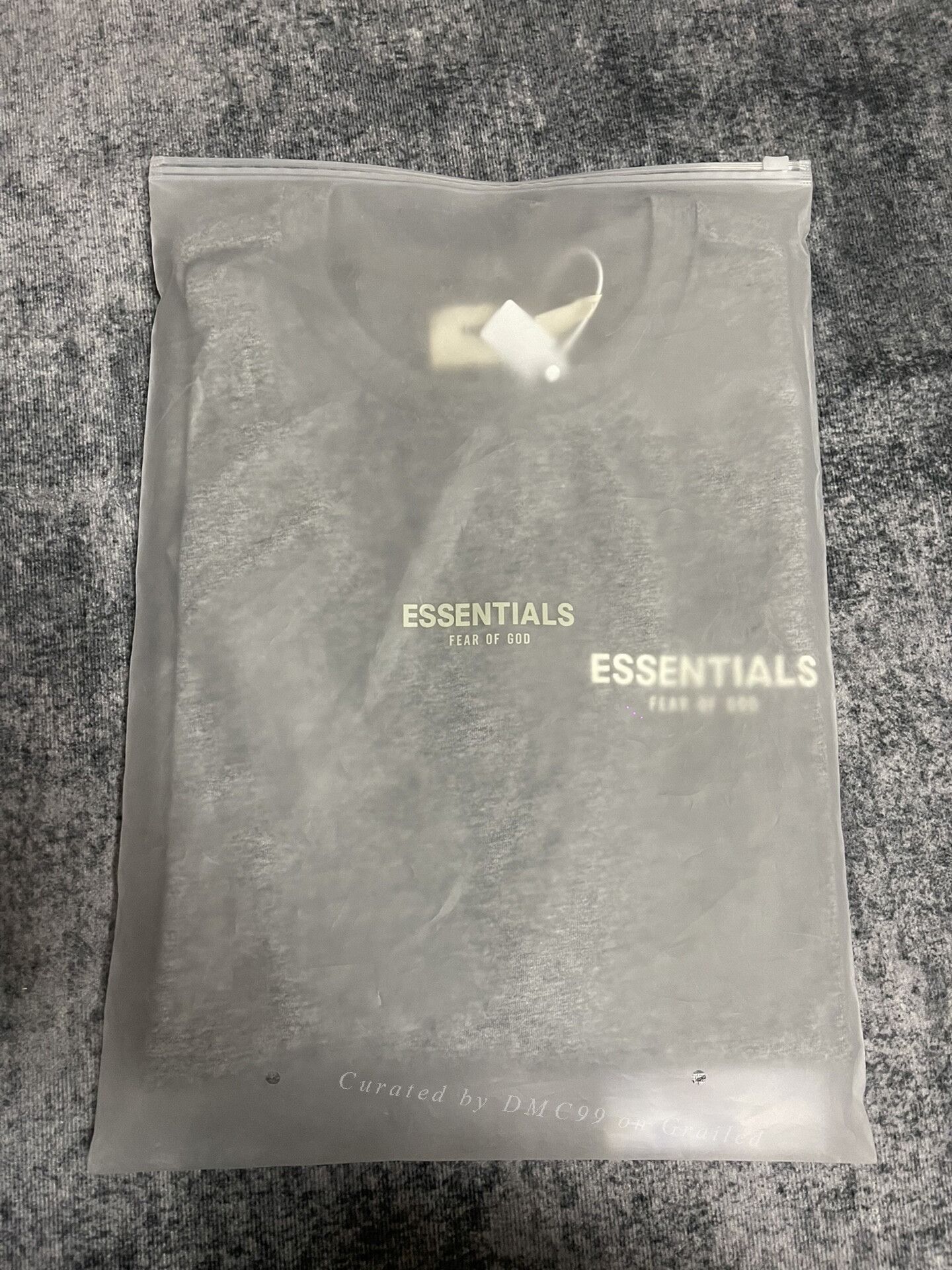 Fear of God Fog Essentials Initial Gray Short-Sleeve Tee Size US M / EU 48-50 / 2 - 4 Thumbnail