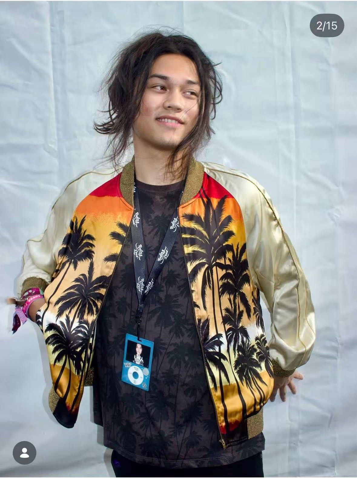 Saint Laurent Paris Saint Laurent 16SS Palm Tree Jacket Size US M / EU 48-50 / 2 - 7 Thumbnail
