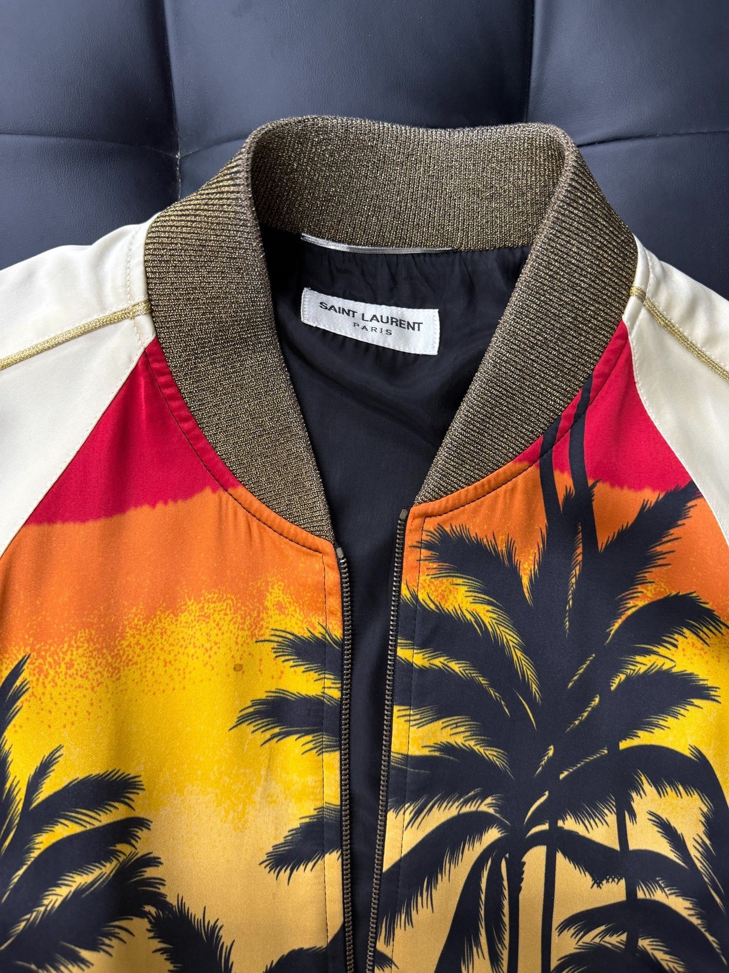 Saint Laurent Paris Saint Laurent 16SS Palm Tree Jacket Size US M / EU 48-50 / 2 - 4 Thumbnail