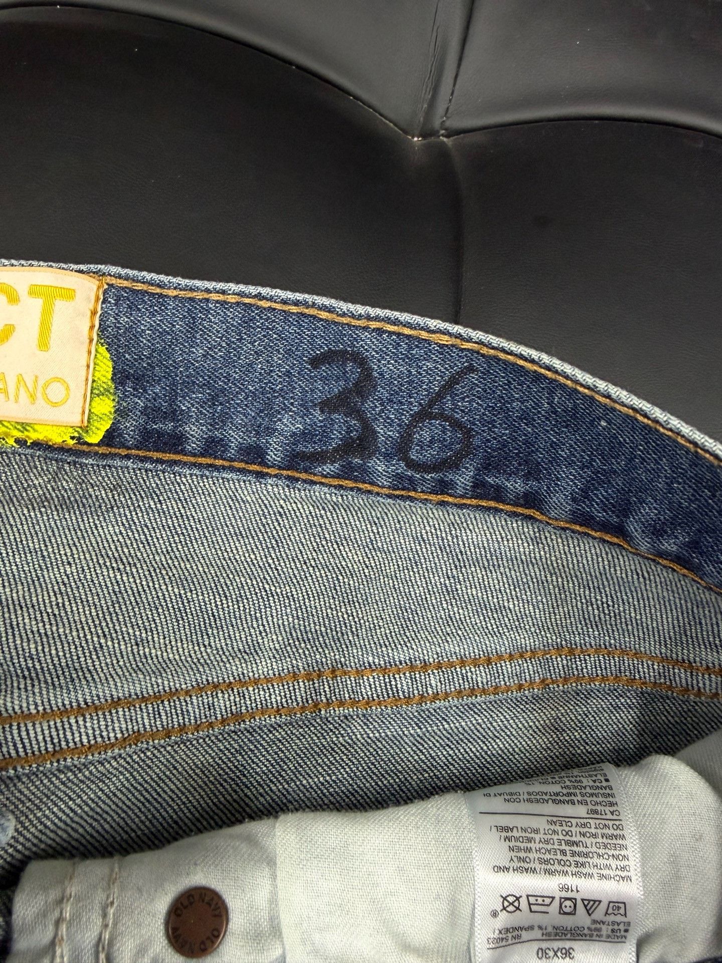 Skoloct Skoloct Hand Painted 1 of 1 Denim Size US 36 / EU 52 - 5 Thumbnail