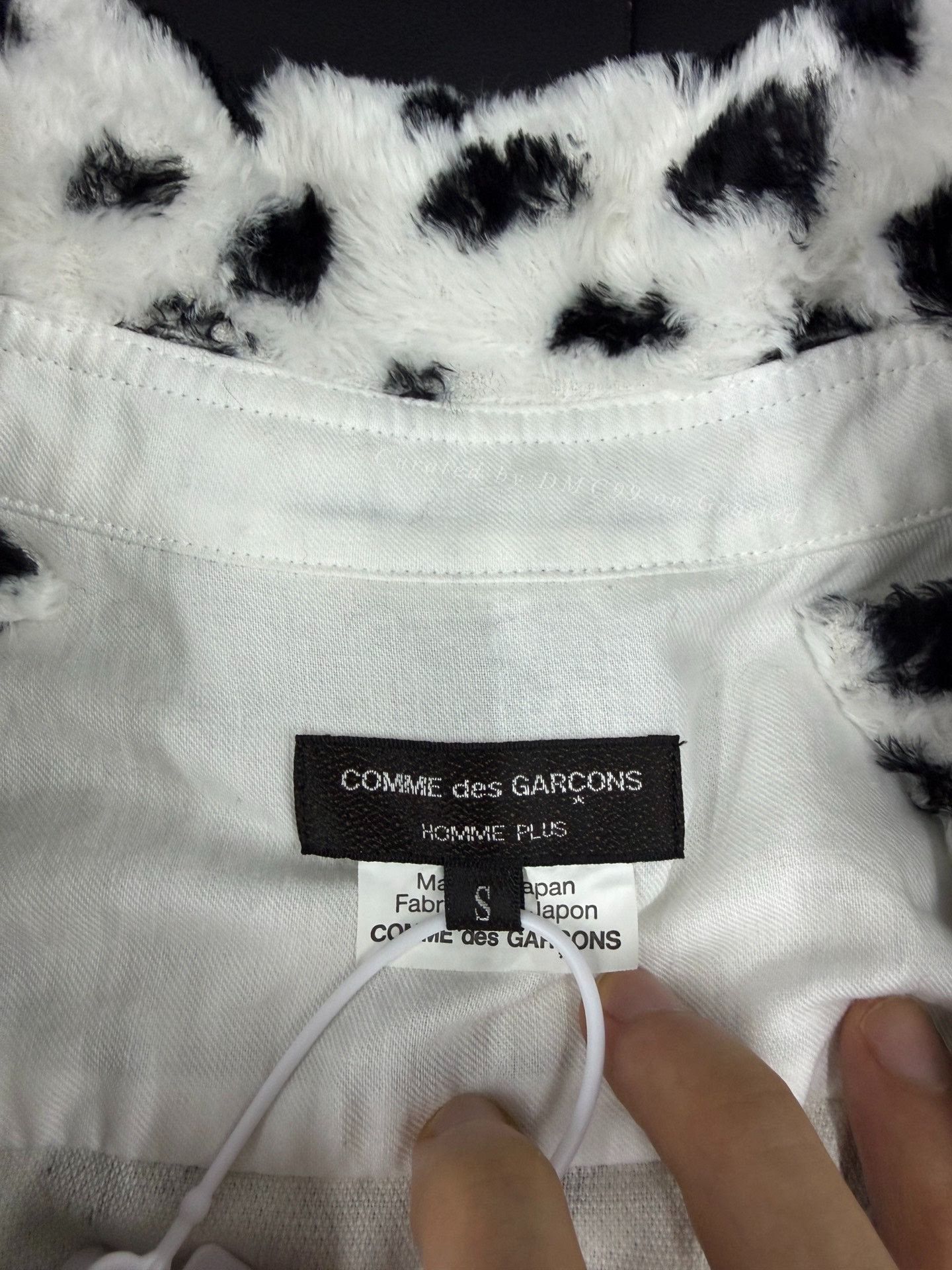 Comme des Garcons Comme des Garçons White Leopard Shirt Jacket Size US S / EU 44-46 / 1 - 3 Thumbnail