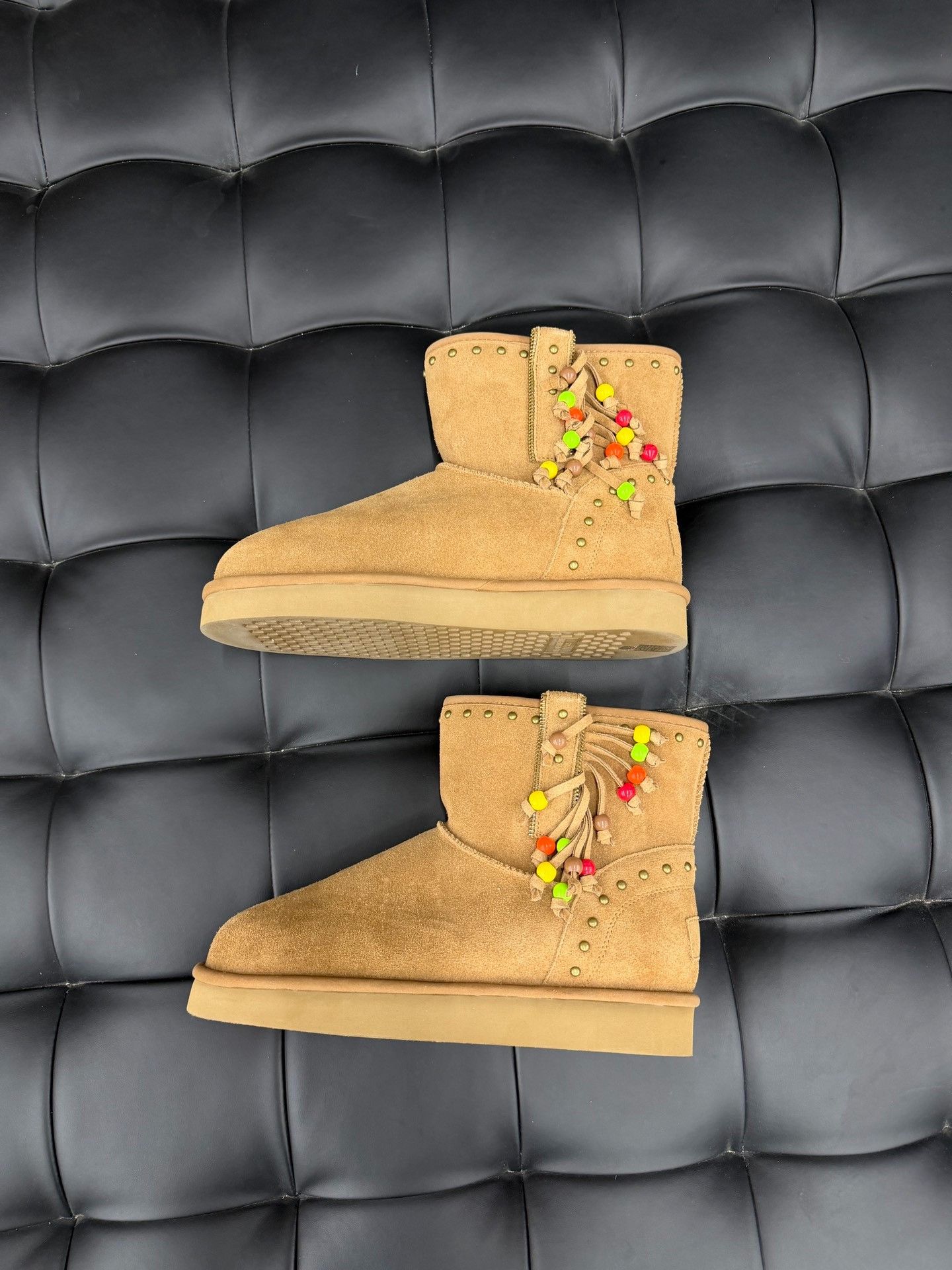 Other Bazo 1199 Color Beaded Snow Boots Size US 10 / EU 43 - 2 Thumbnail