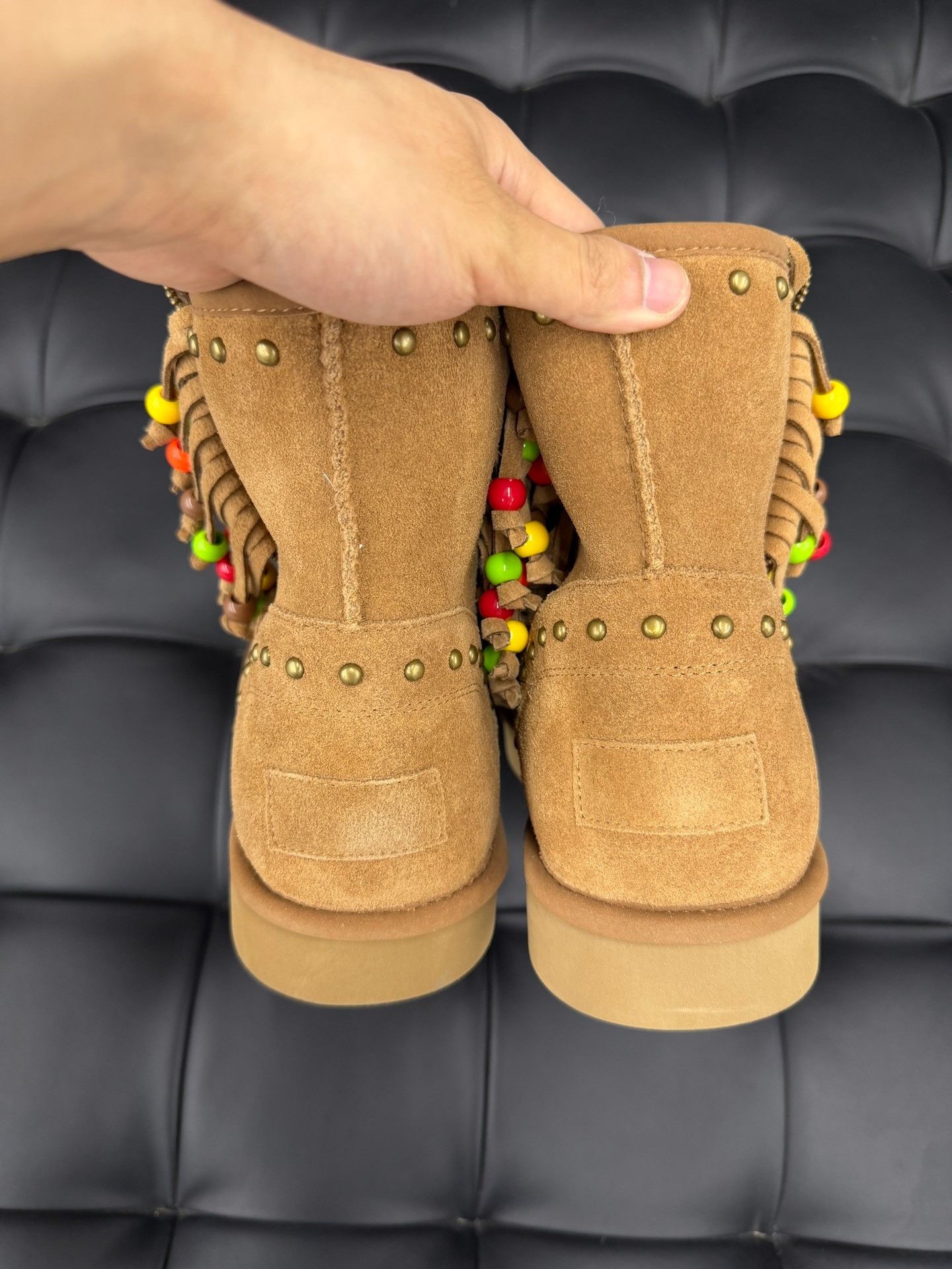 Other Bazo 1199 Color Beaded Snow Boots Size US 10 / EU 43 - 3 Thumbnail