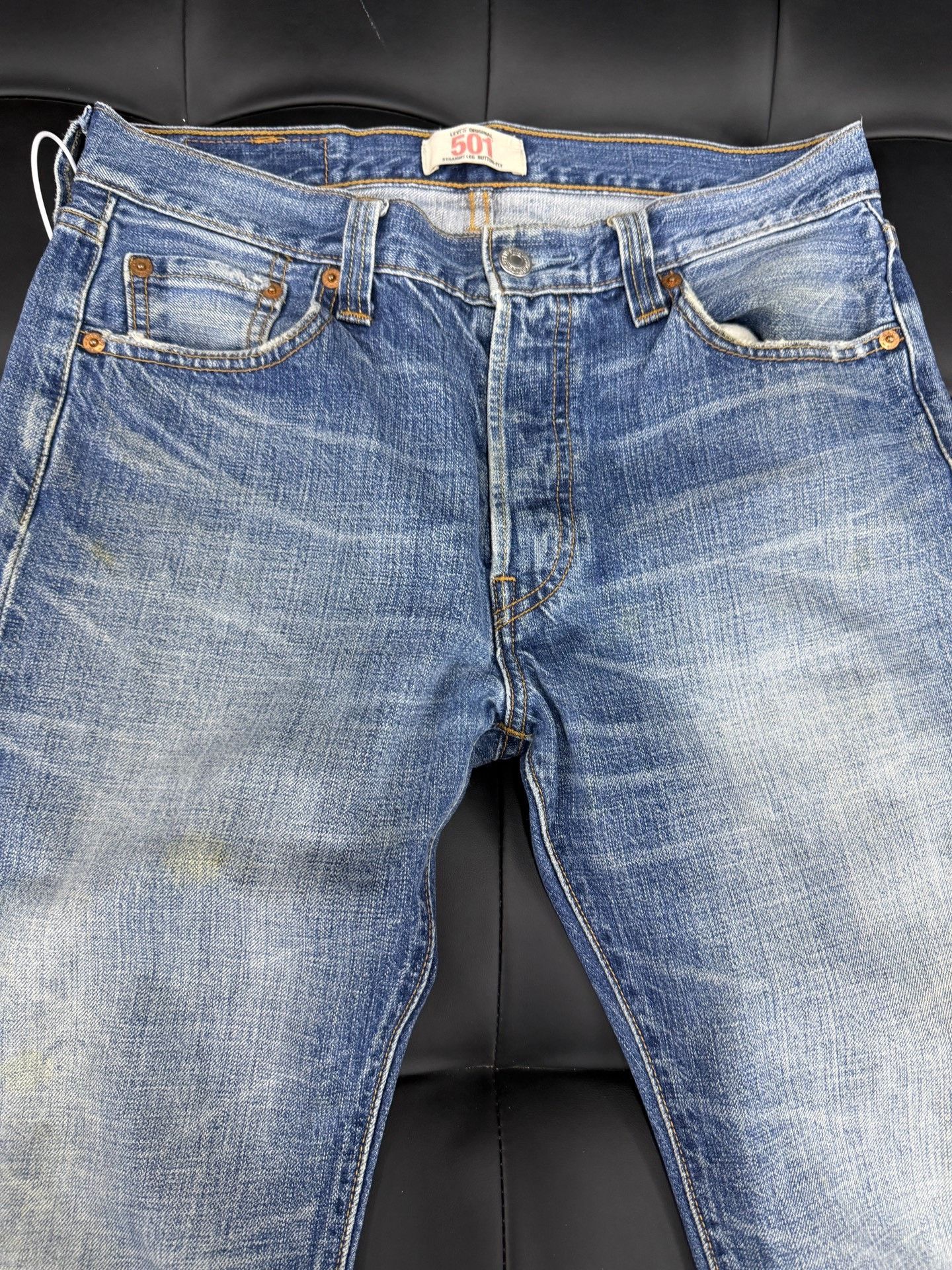 Levi's Levis 501 Vintage Washed Jeans Size US 30 / EU 46 - 3 Thumbnail