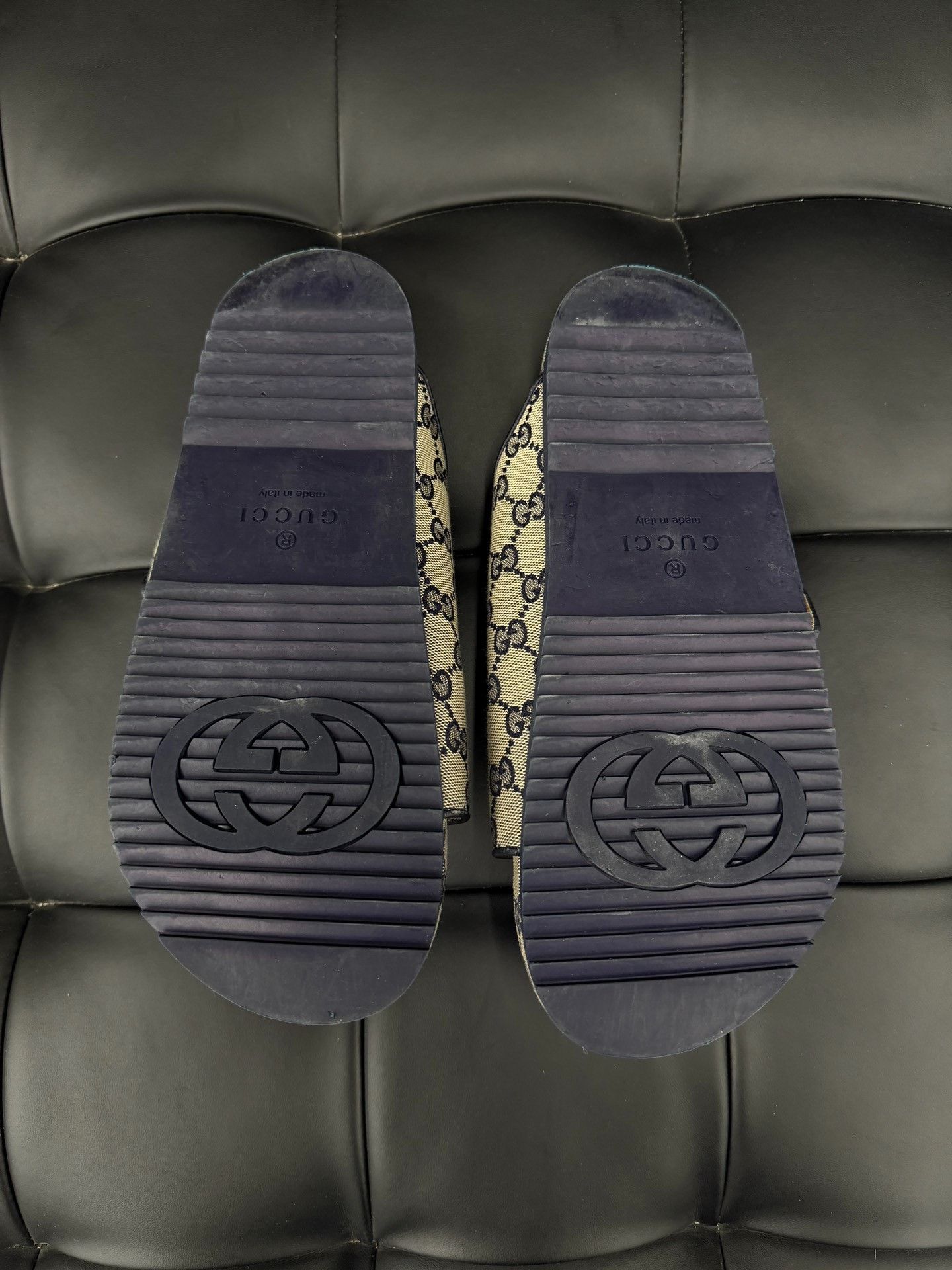 Gucci Gucci Double G Logo Slippers Size US 10 / EU 43 - 4 Thumbnail