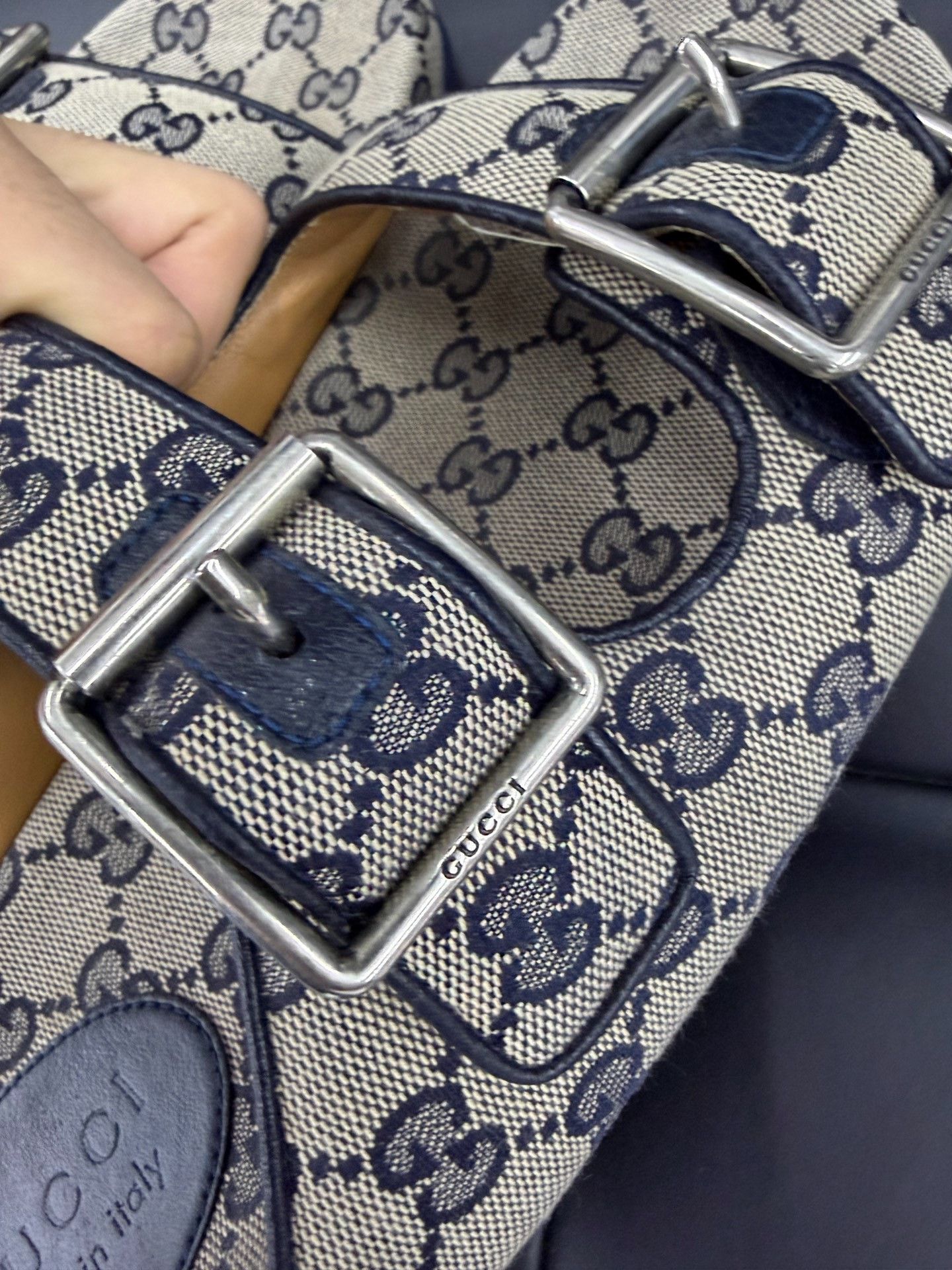 Gucci Gucci Double G Logo Slippers Size US 10 / EU 43 - 5 Thumbnail