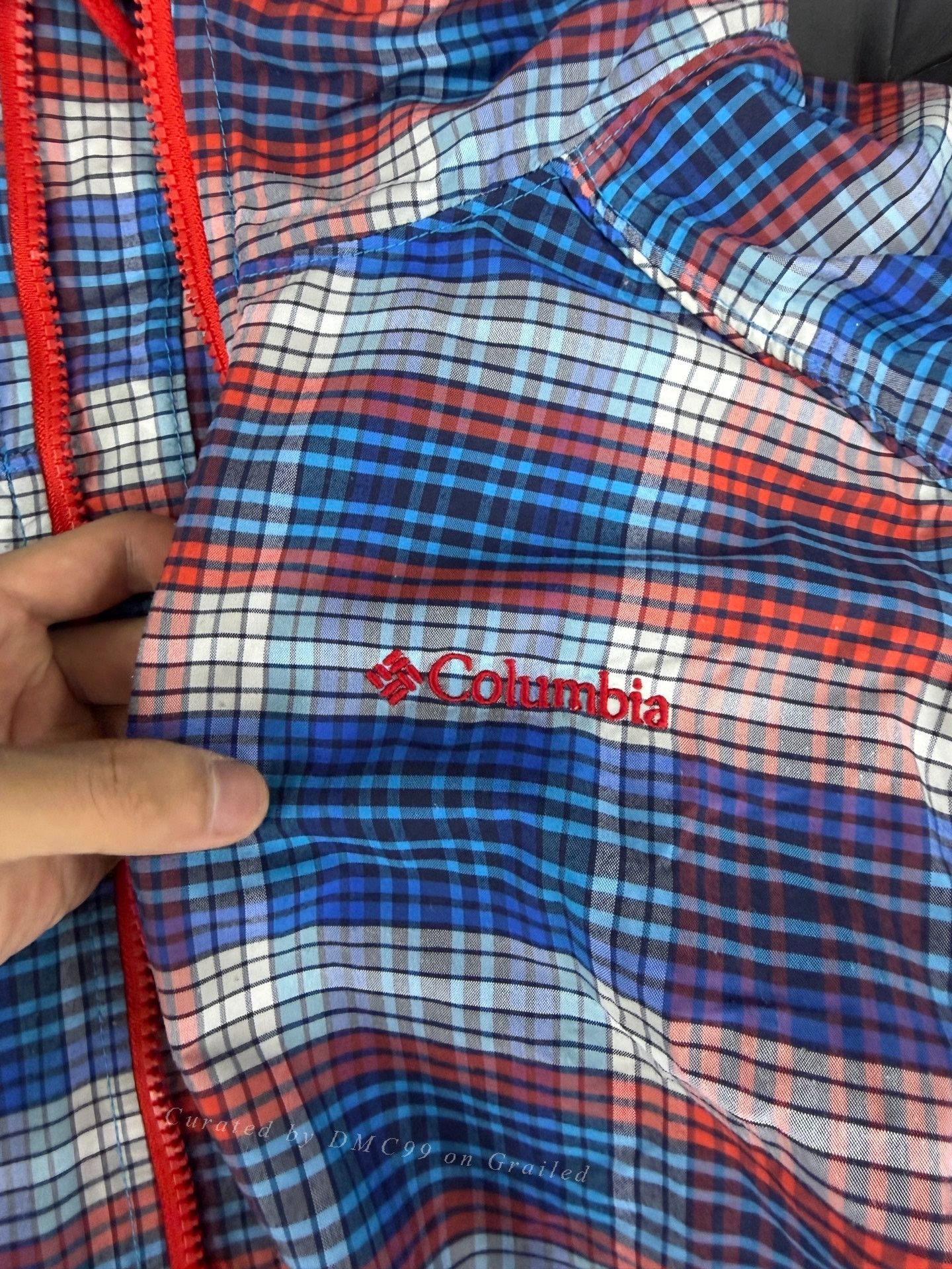 Other Vintage Columbia Plaid Shirt Jacket Size US L / EU 52-54 / 3 - 3 Thumbnail