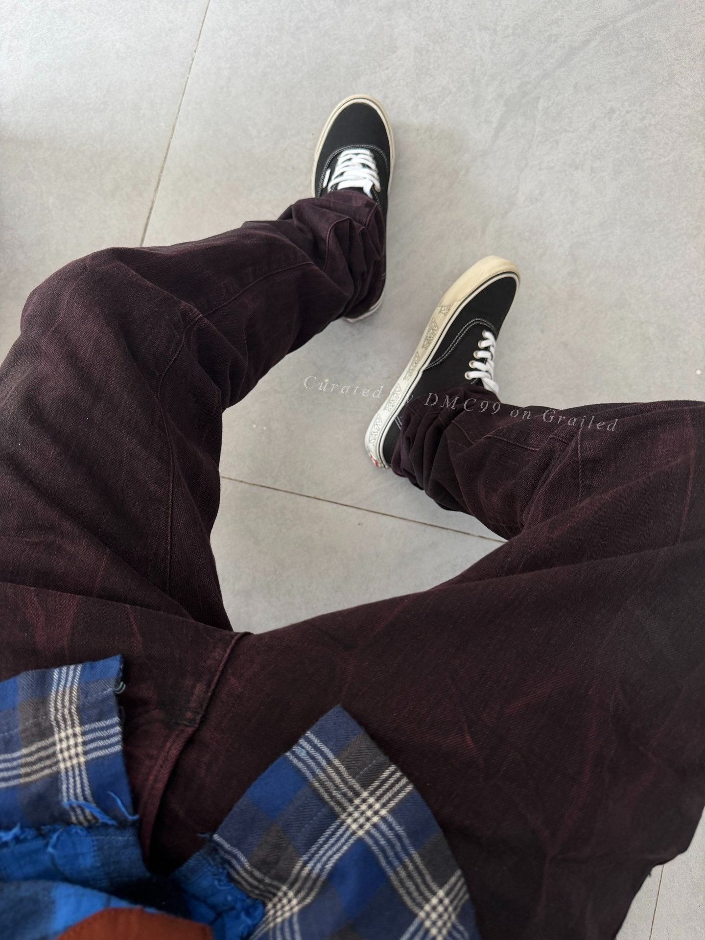 Dior Dior Homme 08SS Red Waxed Jeans Size US 31 - 5 Thumbnail