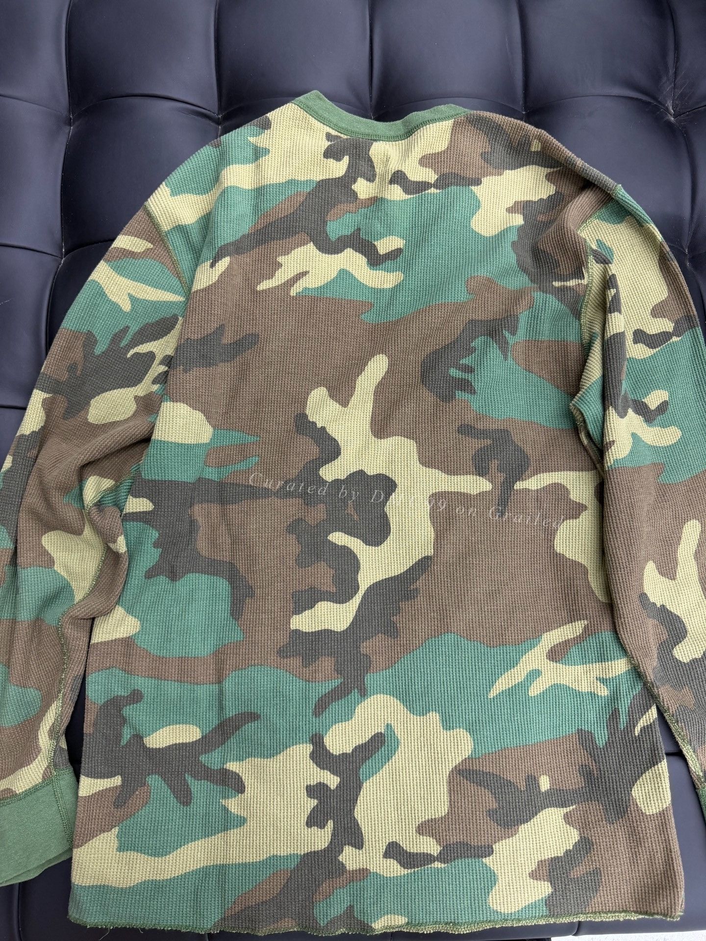 Supreme Supreme Hanes Camo Long-Sleeve Base Layer Size US XL / EU 56 / 4 - 2 Thumbnail