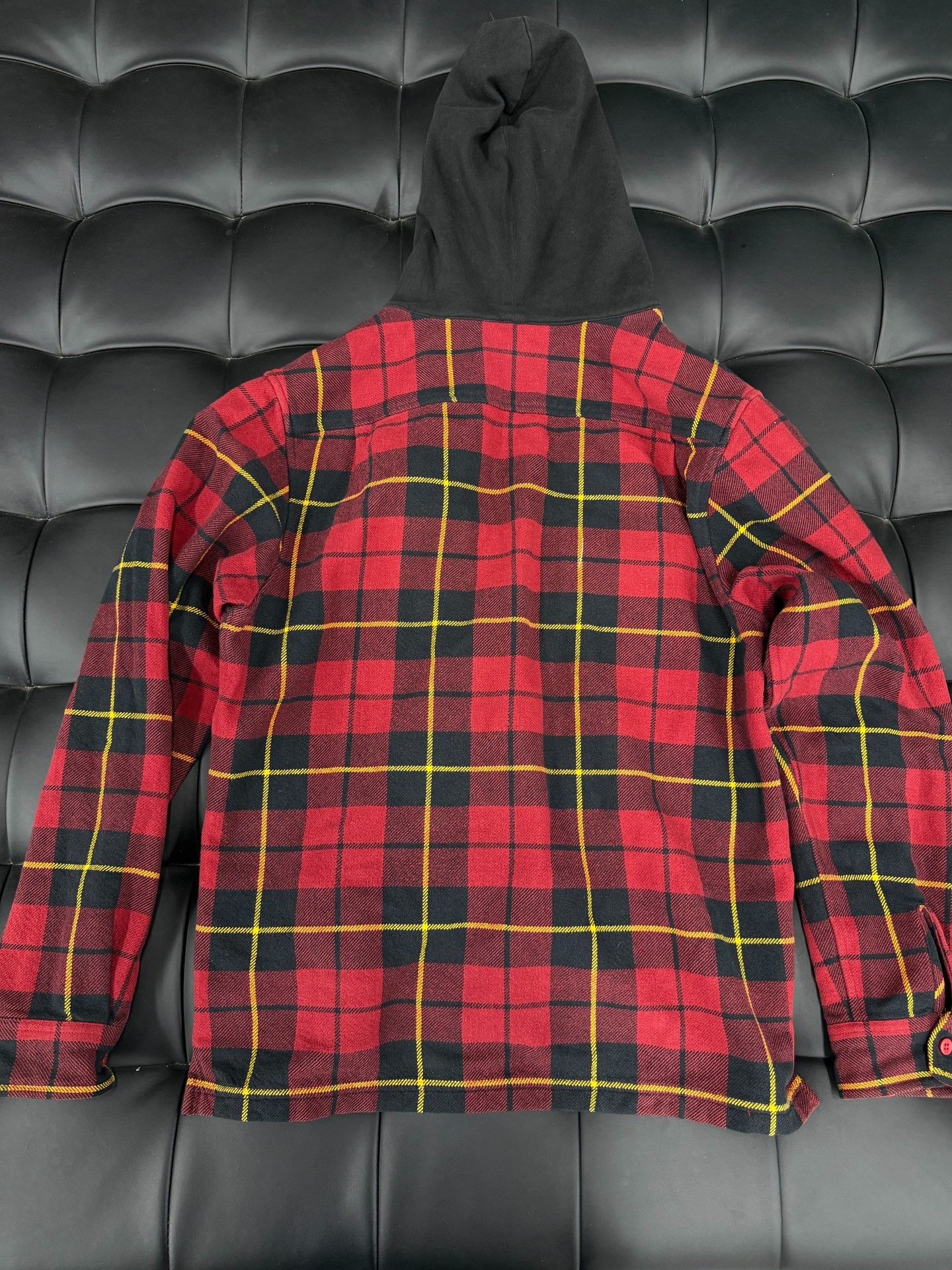 Supreme Supreme Half-Zip Plaid Hoodie Size US S / EU 44-46 / 1 - 2 Thumbnail