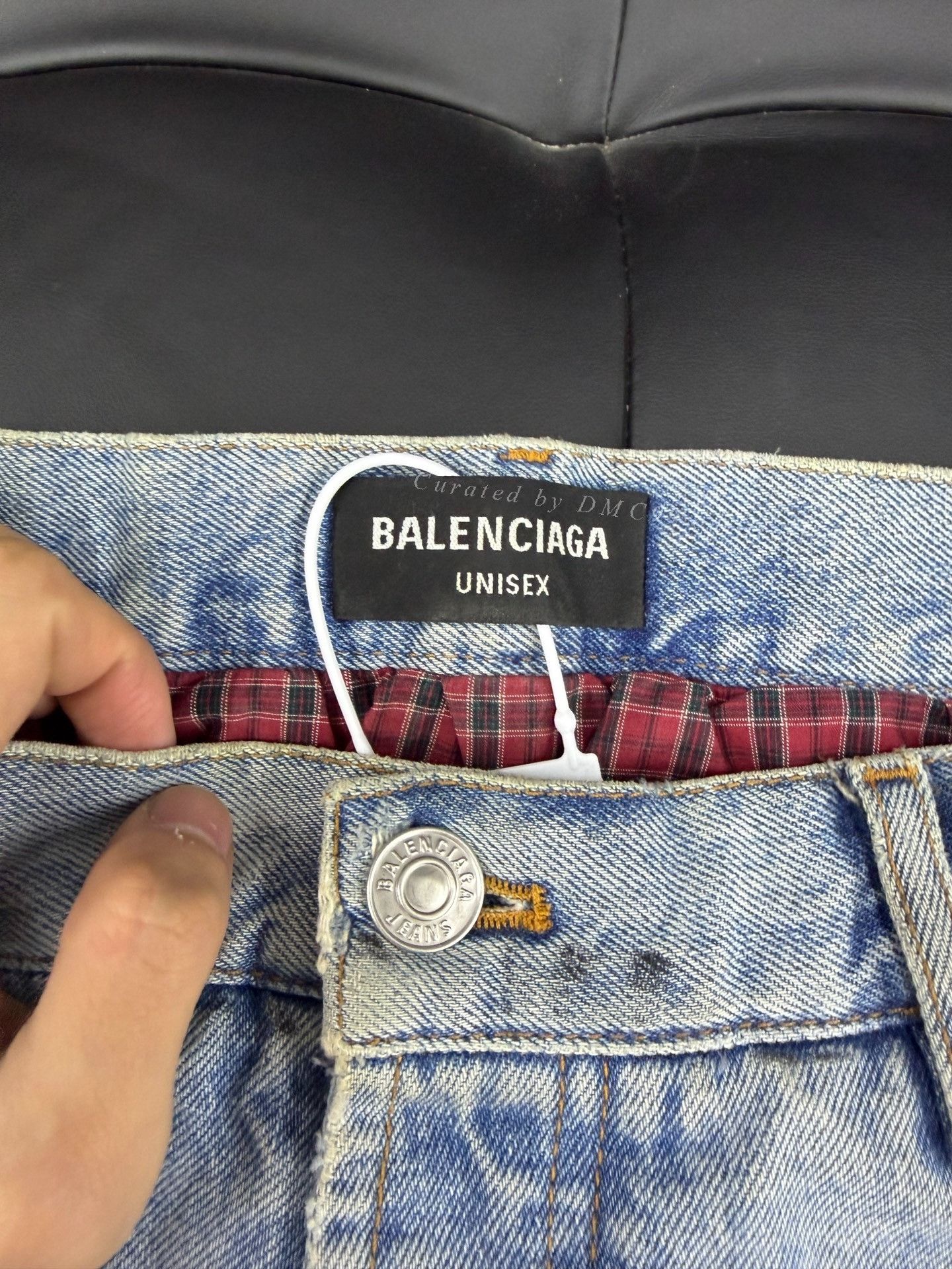 Balenciaga Balenciaga FW21 Destroyed Straight Jeans Size US 29 - 3 Thumbnail