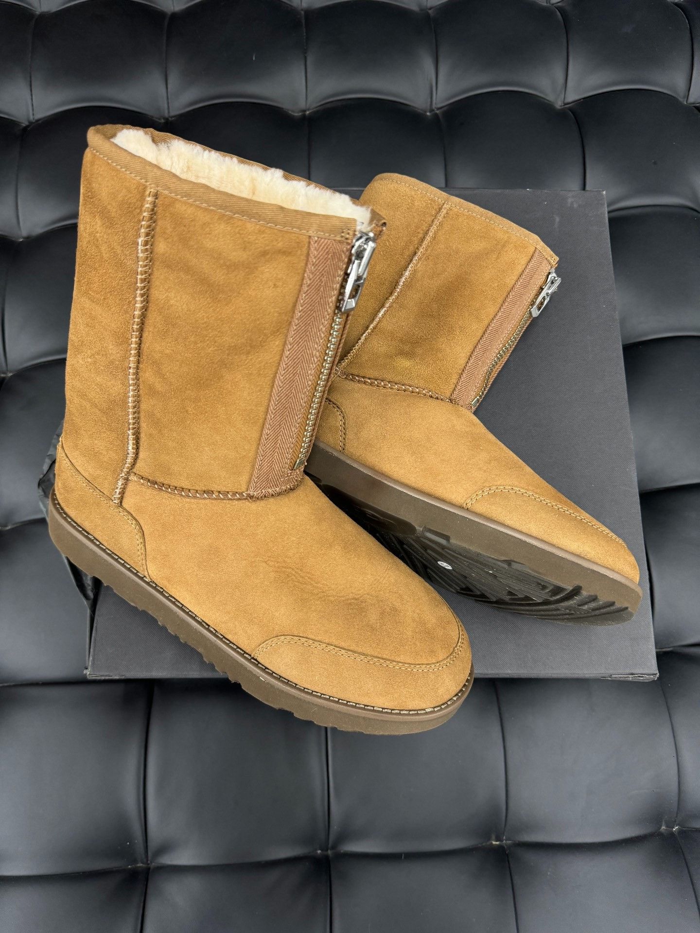 Ugg UGG x Phillip Lim Suede Zip Mid-Calf Boot Size US 10 / EU 43 - 3 Thumbnail