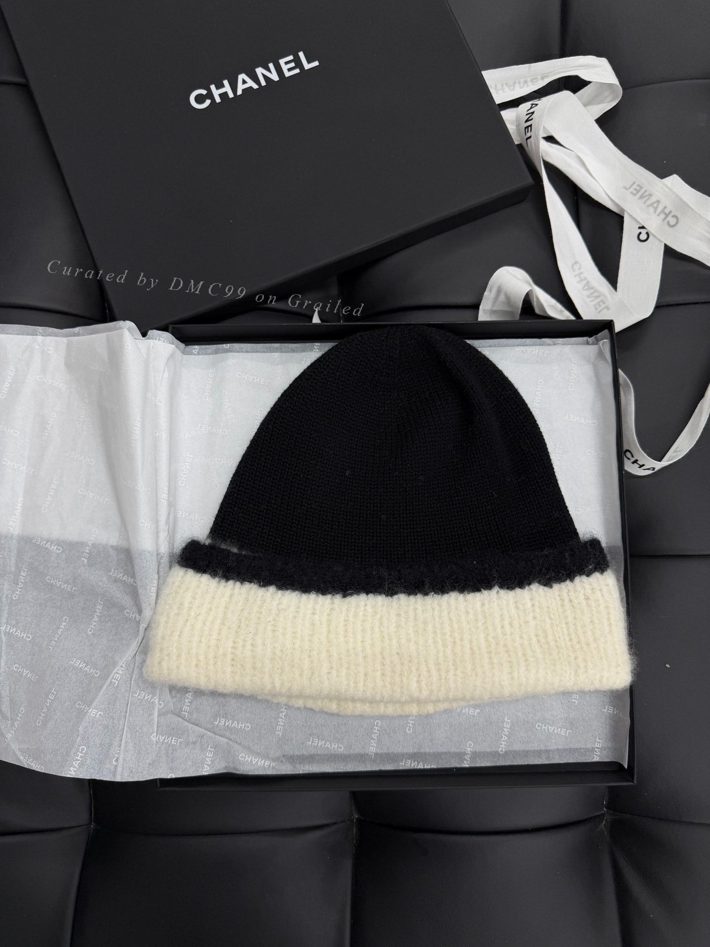 Chanel Chanel Cashmere Beanie Size ONE SIZE - 2 Thumbnail