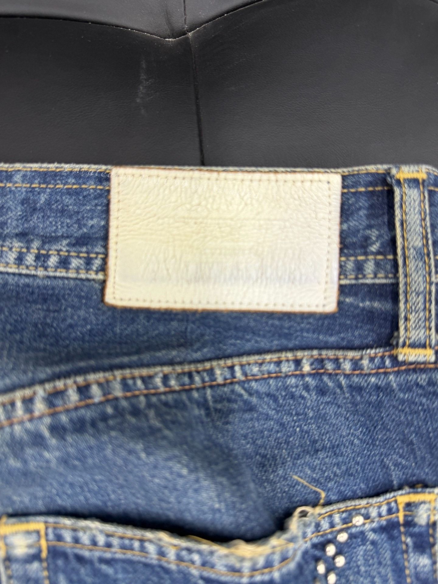 Undercover UNDERCOVER 09SS Washed Poetry Embroidery Jeans Size US 30 / EU 46 - 6 Thumbnail