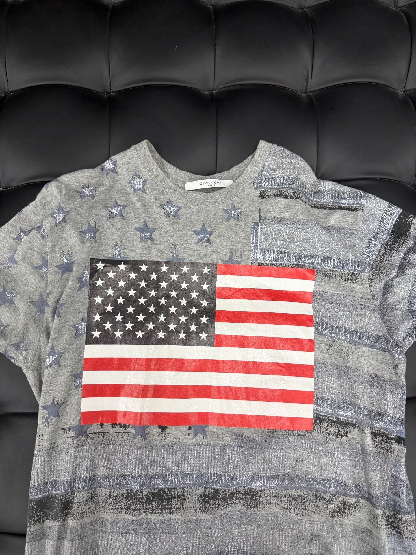 Givenchy Givenchy American Flag T-Shirt Size US XXS / EU 40 - 2 Thumbnail