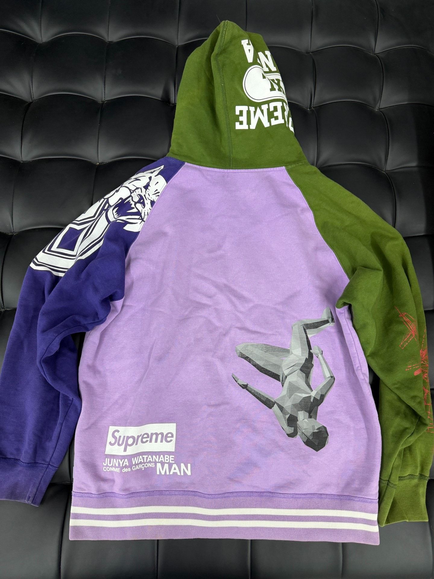 Junya Watanabe Supreme x Junya Watanabe Colorblock Hoodie Size US M / EU 48-50 / 2 - 2 Thumbnail