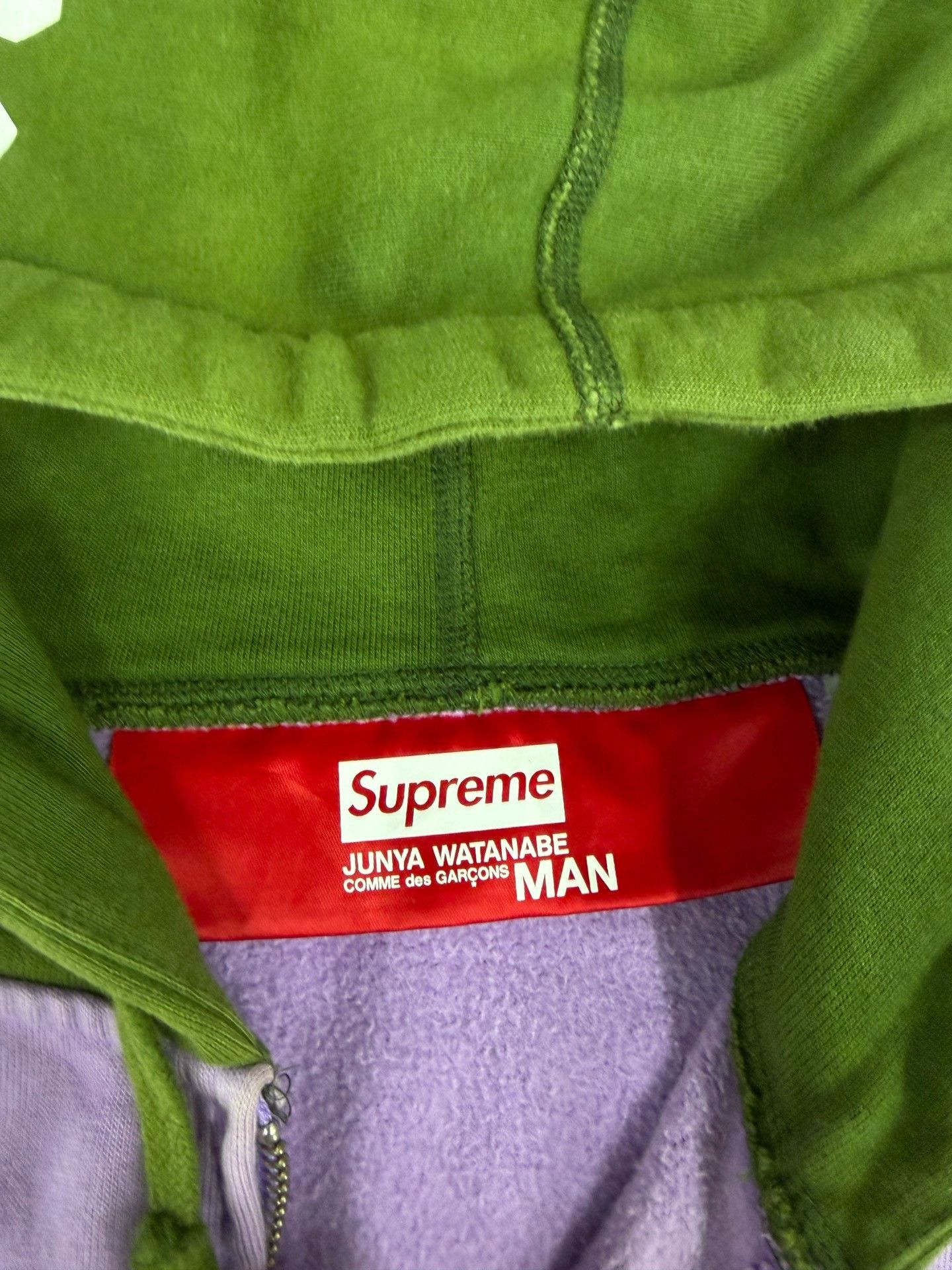 Junya Watanabe Supreme x Junya Watanabe Colorblock Hoodie Size US M / EU 48-50 / 2 - 3 Thumbnail