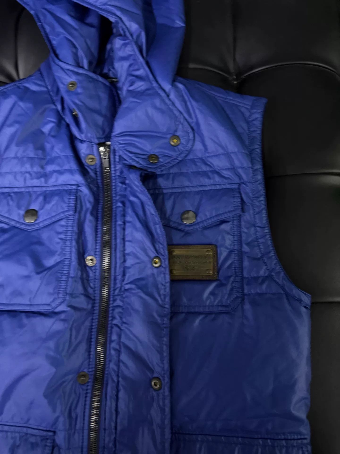 Dolce & Gabbana Dolce & Gabbana Hooded Lightweight Down Vest Size US S / EU 44-46 / 1 - 3 Thumbnail