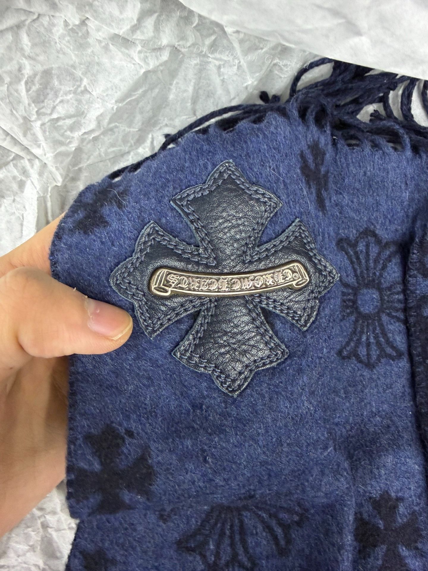 Chrome Hearts Chrome Hearts Oversized Wool Cross Shawl Size ONE SIZE - 4 Thumbnail