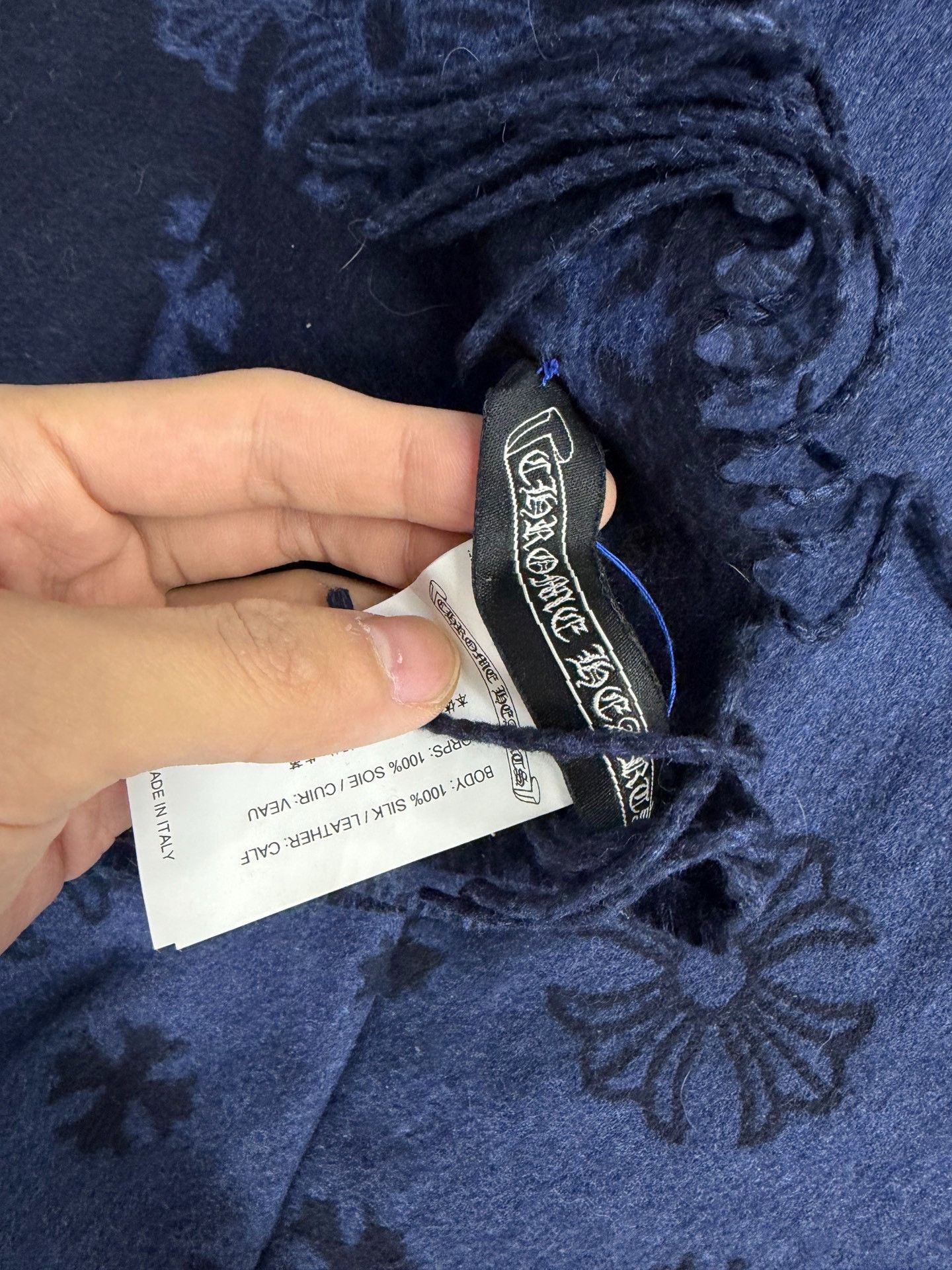 Chrome Hearts Chrome Hearts Oversized Wool Cross Shawl Size ONE SIZE - 3 Thumbnail