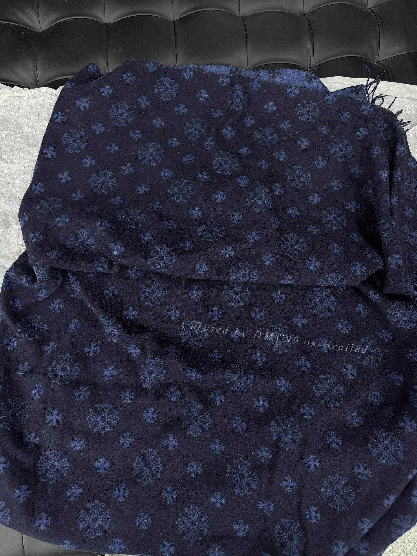 Chrome Hearts Chrome Hearts Oversized Wool Cross Shawl Size ONE SIZE - 5 Thumbnail