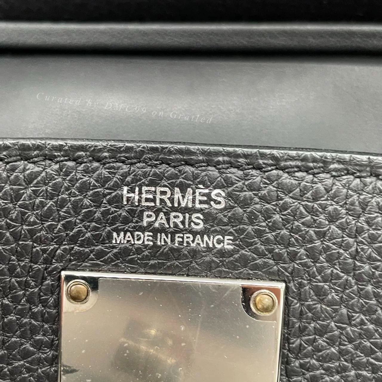 Hermes Hermes Hac a Dos Small Black Silver Size ONE SIZE - 3 Thumbnail