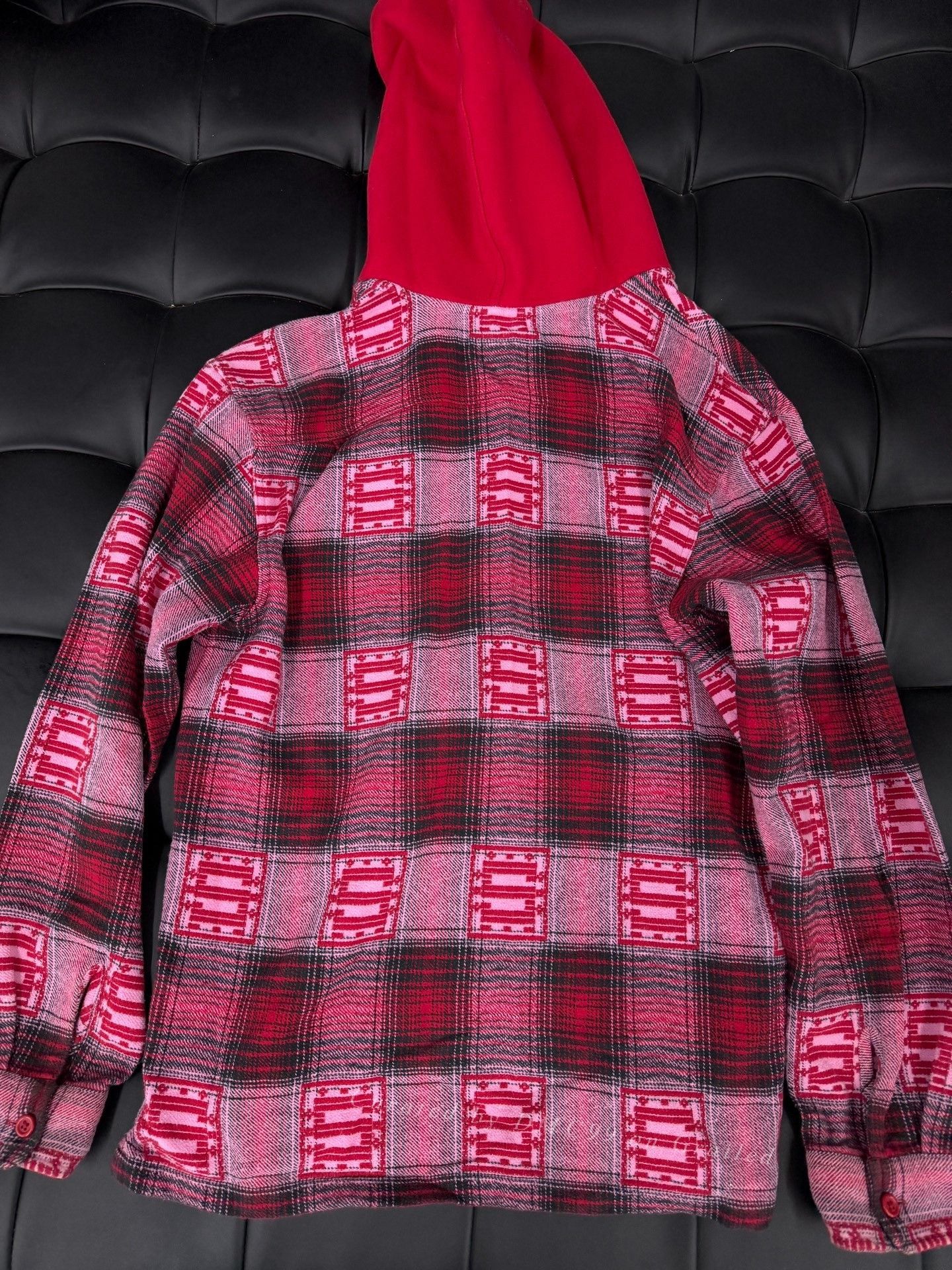 Supreme Supreme FW20 Week 12 Hooded Shadow Plaid Shirt Size US M / EU 48-50 / 2 - 2 Thumbnail