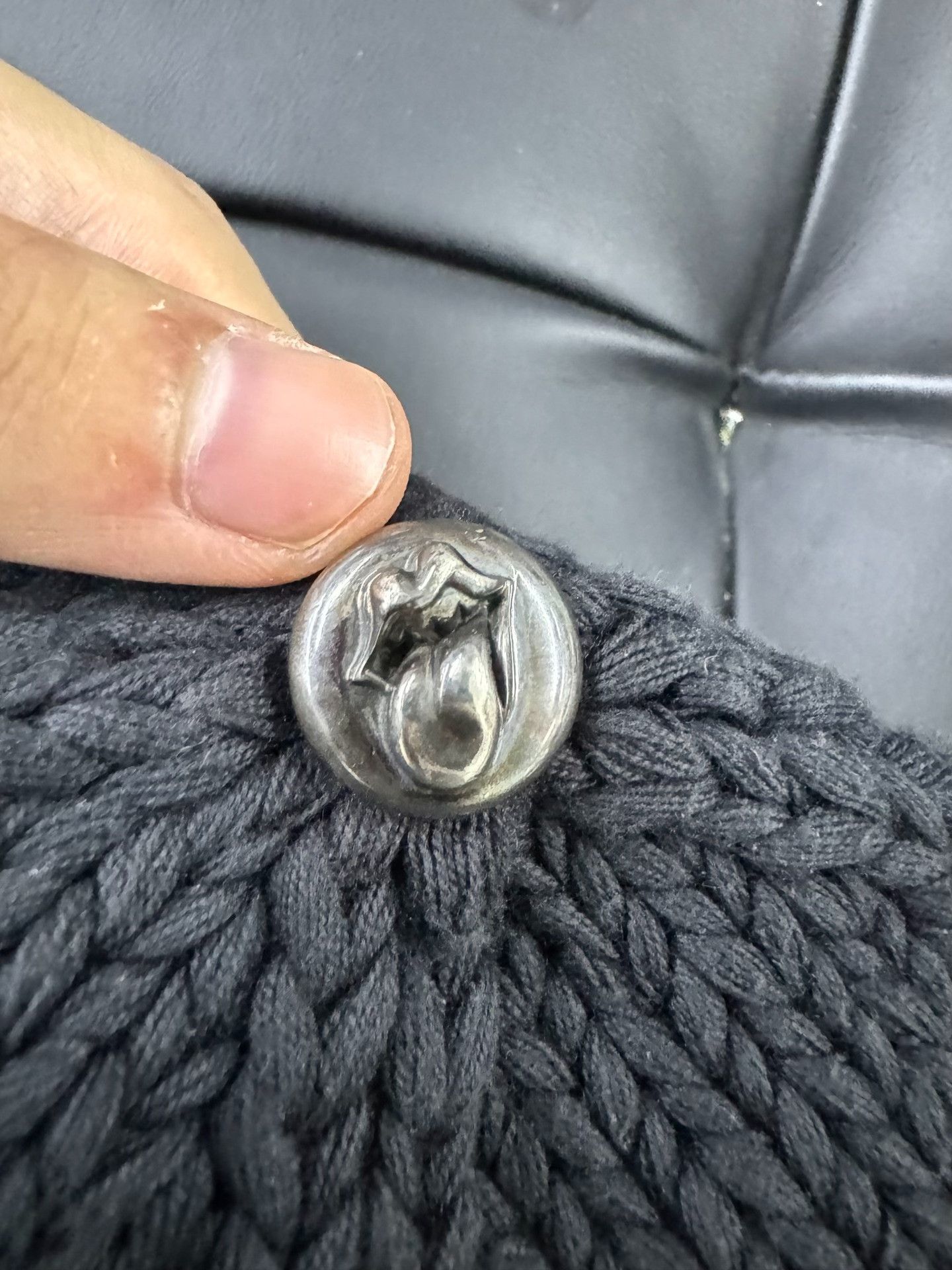 Chrome Hearts Chrome Hearts Rolling Stones Beanie Size ONE SIZE - 5 Thumbnail