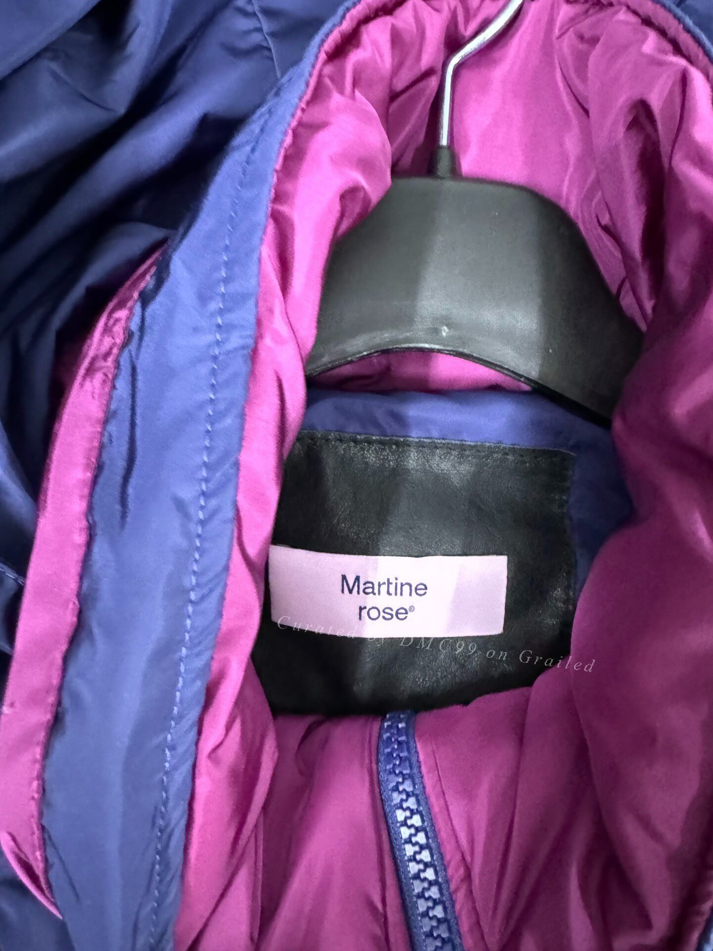Martine Rose Martine Rose Blue Colorblock Down Vest Size US L / EU 52-54 / 3 - 5 Thumbnail