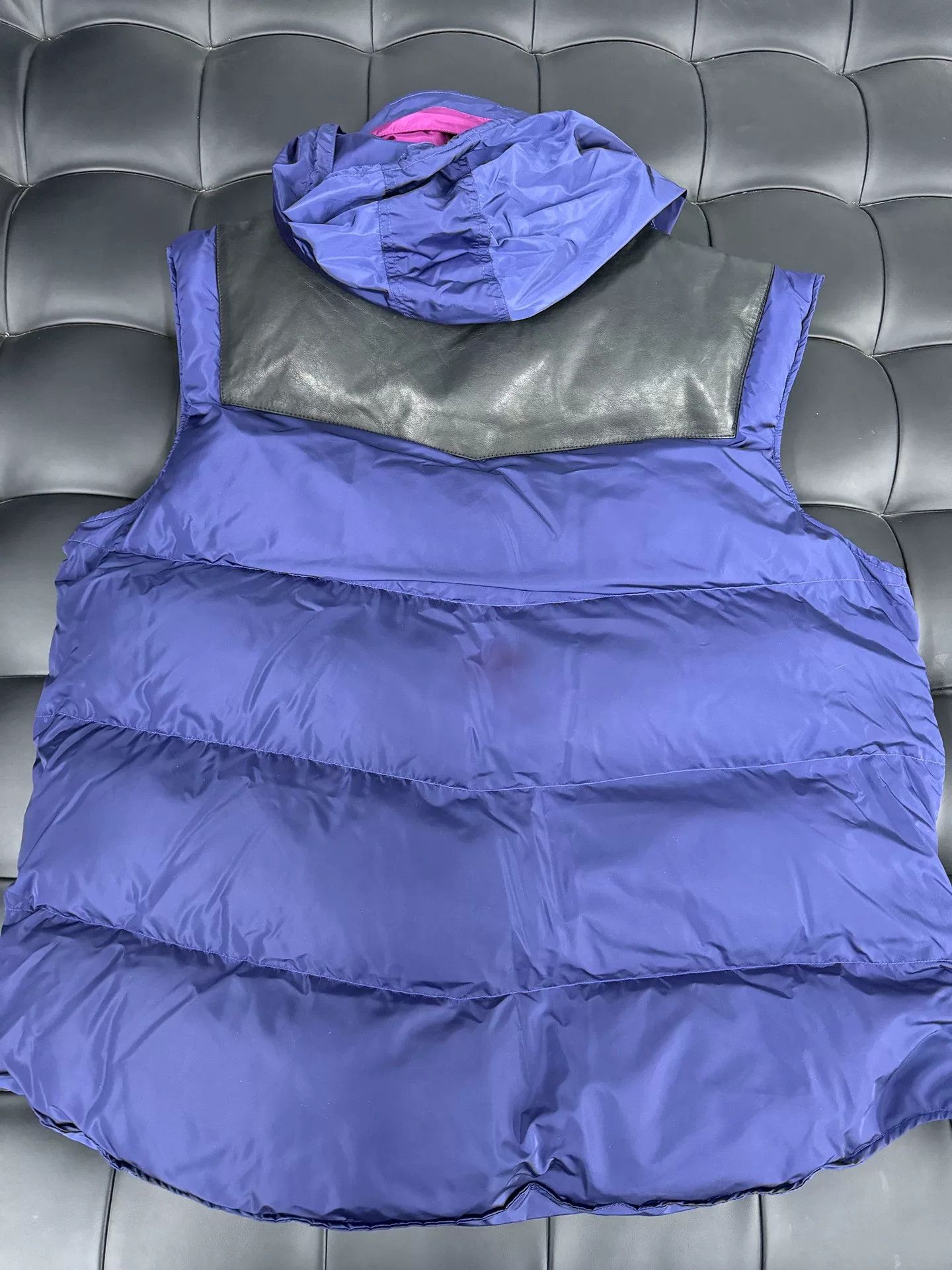 Martine Rose Martine Rose Blue Colorblock Down Vest Size US L / EU 52-54 / 3 - 2 Thumbnail