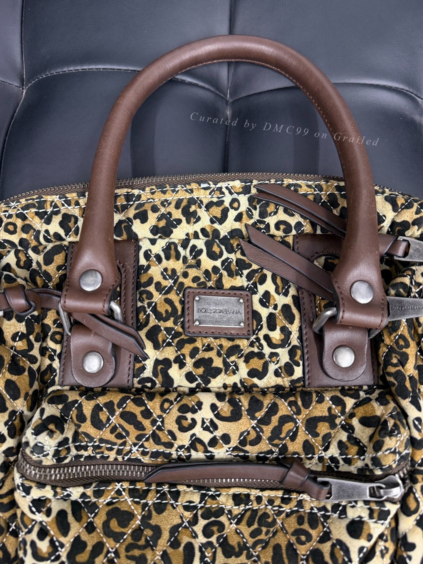 Dolce & Gabbana Dolce&Gabbana Leopard Print Handbag Size ONE SIZE - 2 Thumbnail