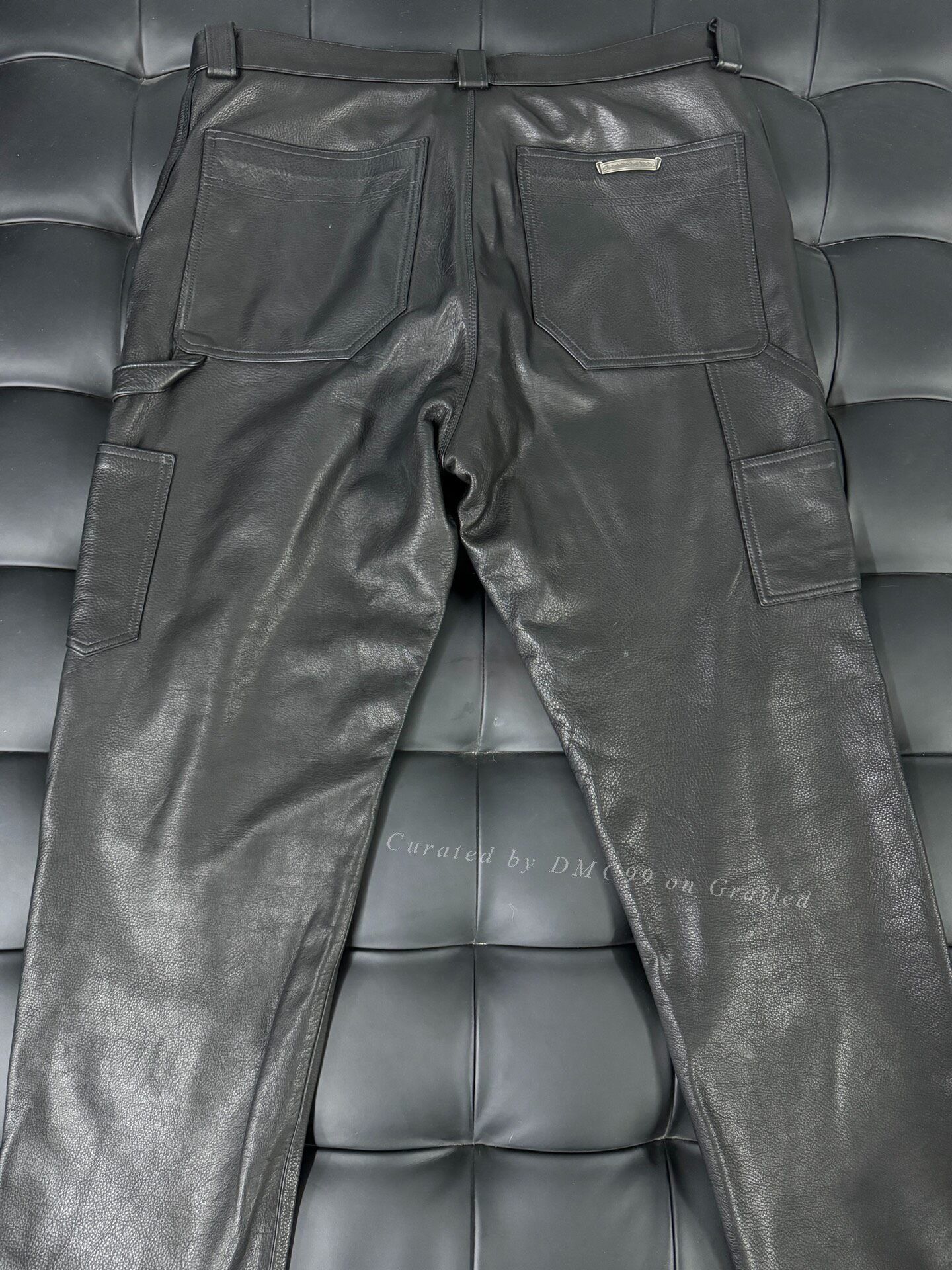 Chrome Hearts Chrome Hearts Flame Cargo Sheepskin Leather Pants Size US 36 / EU 52 - 7 Thumbnail