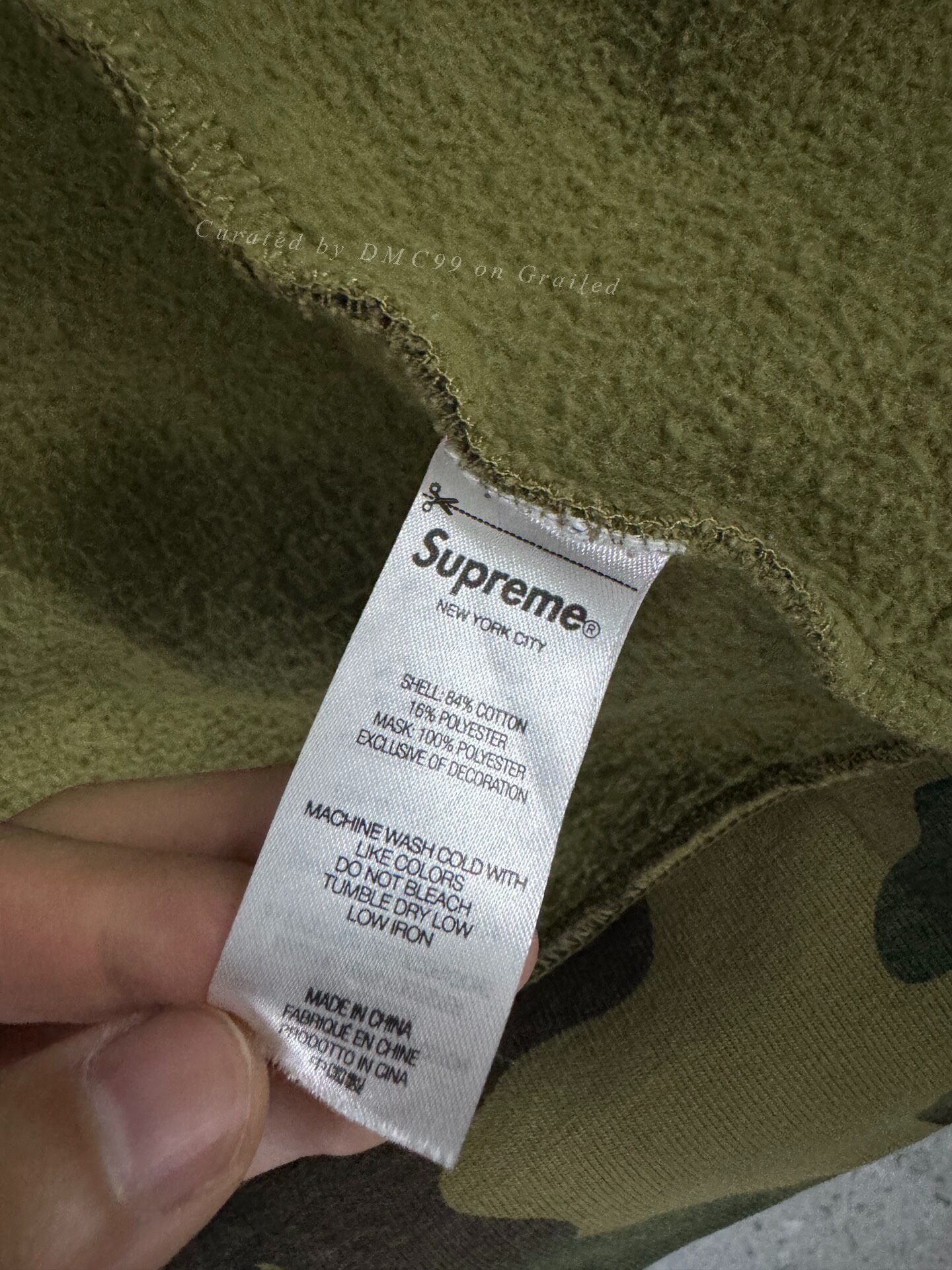 Supreme Supreme 22FW Camouflage Zip Hoodie Size US XL / EU 56 / 4 - 6 Thumbnail