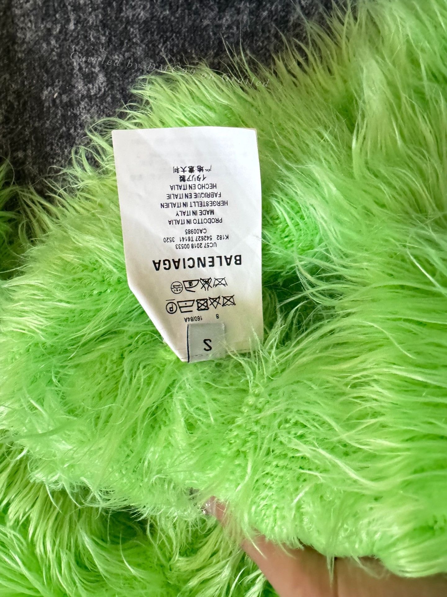 Balenciaga Balenciaga 18FW Show Neon Green Bodysuit Size US S / EU 44-46 / 1 - 3 Thumbnail